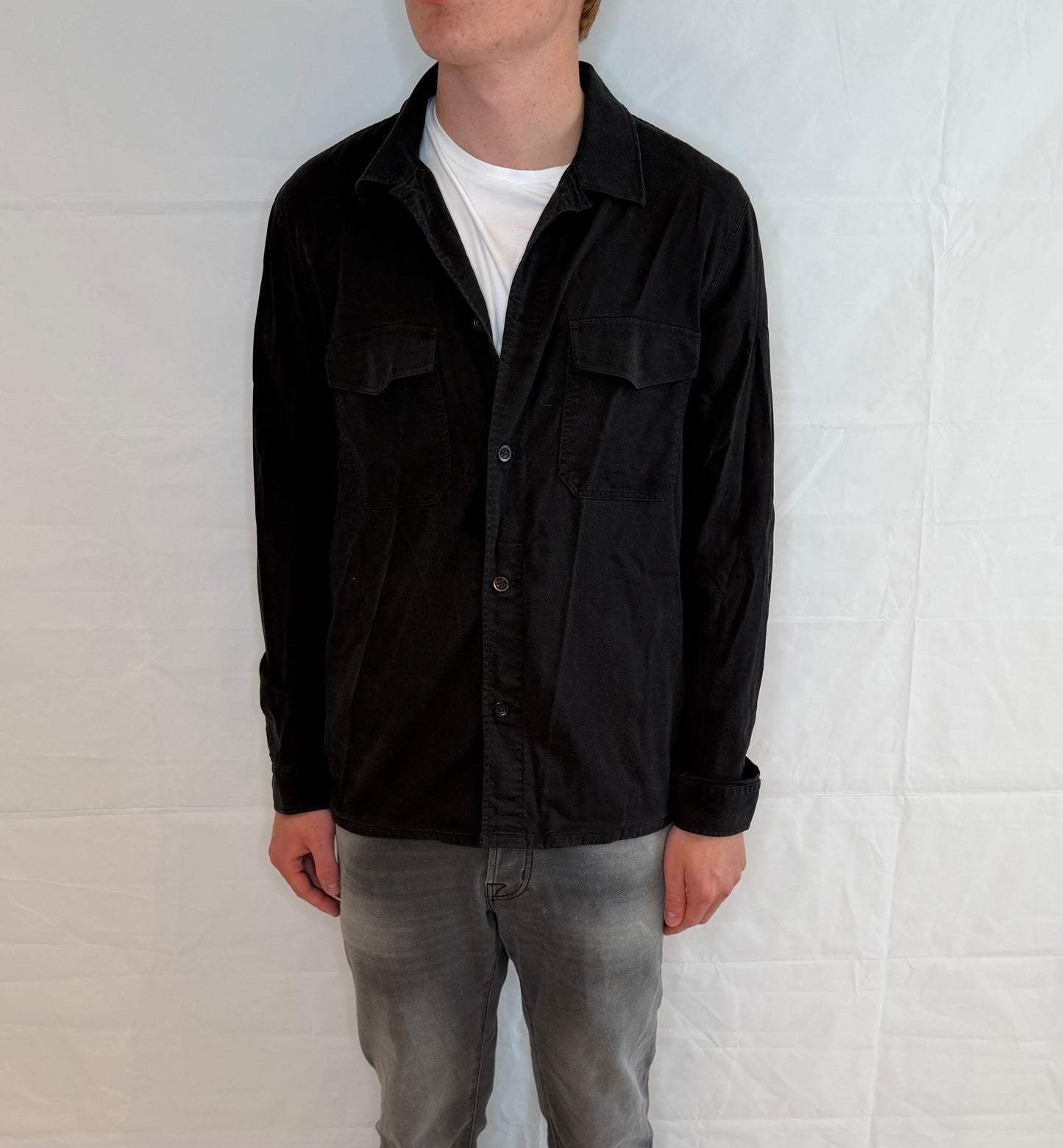 NN07 Overshirt Black Men's