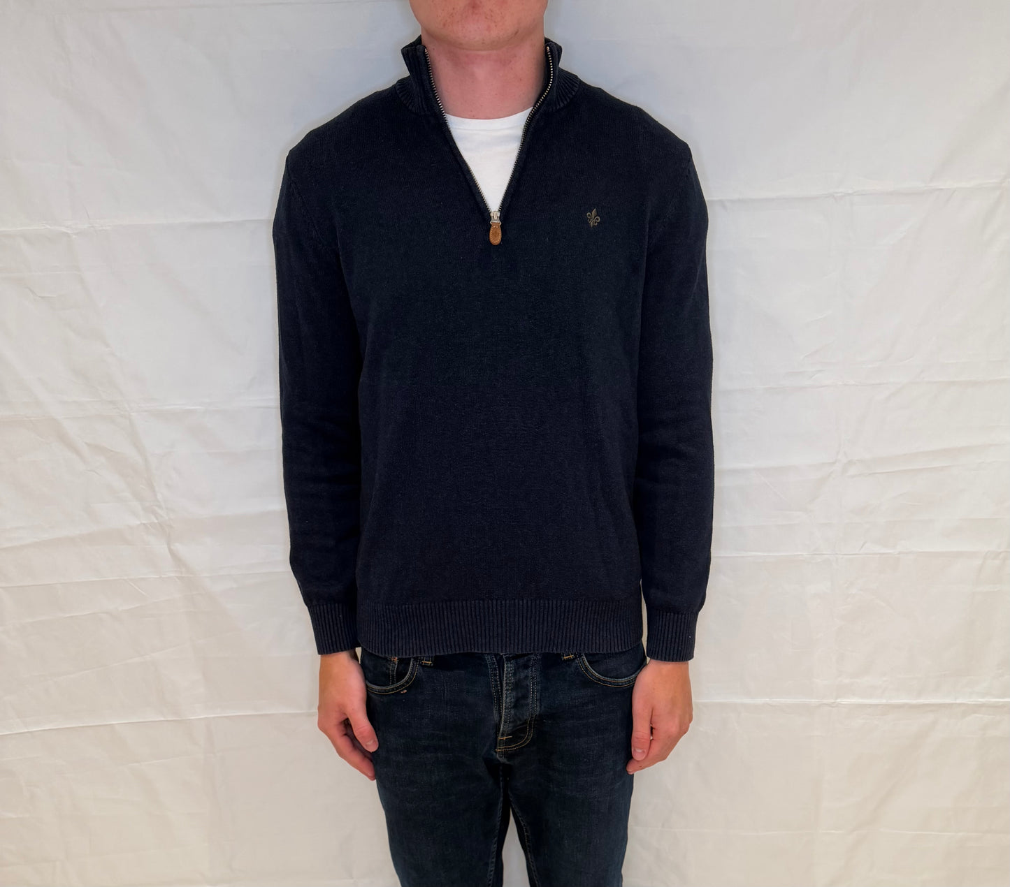 Morris Half Zip Blue Men's