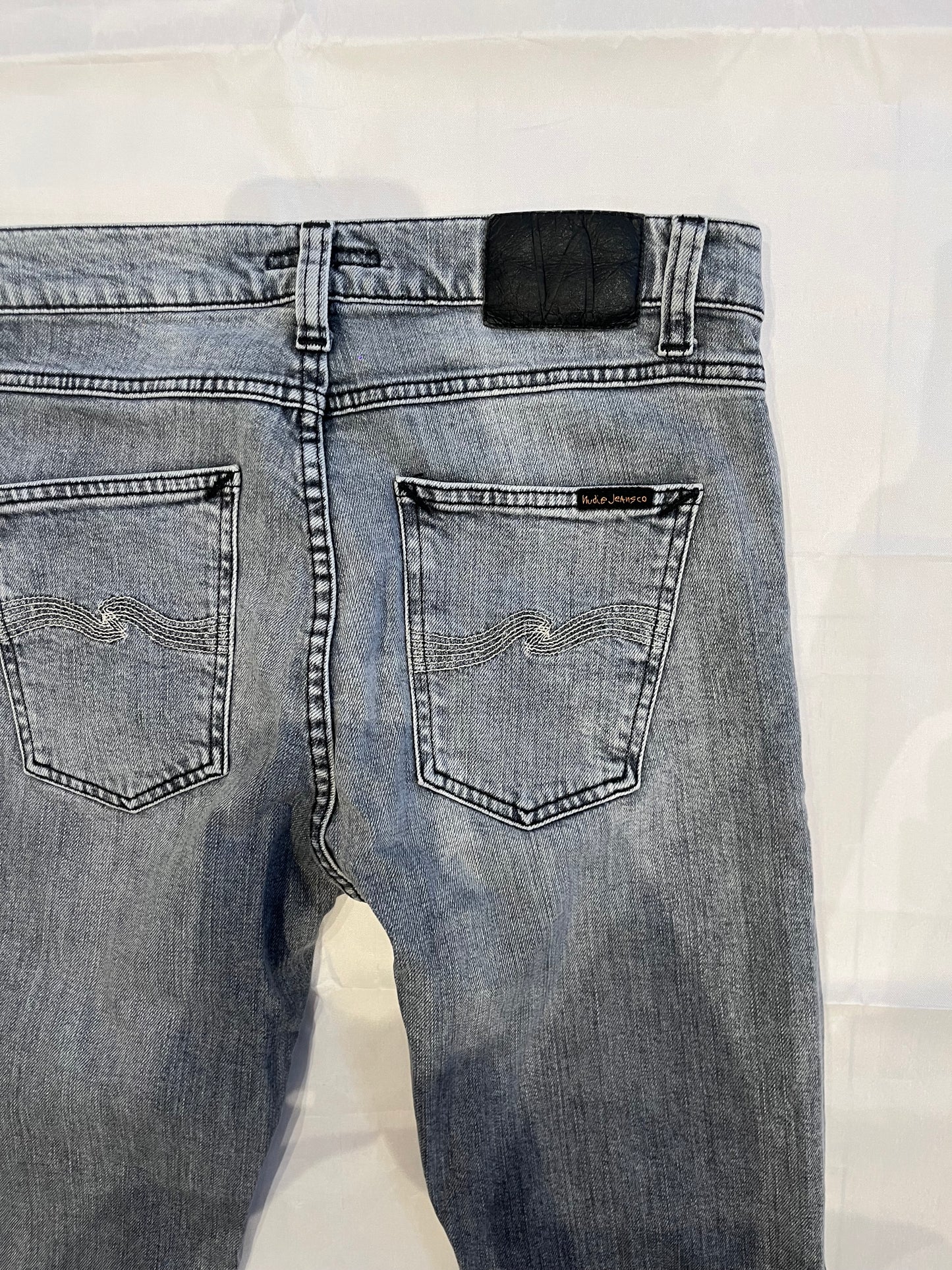 Nudie Lean Dean Jeans Grey Men's