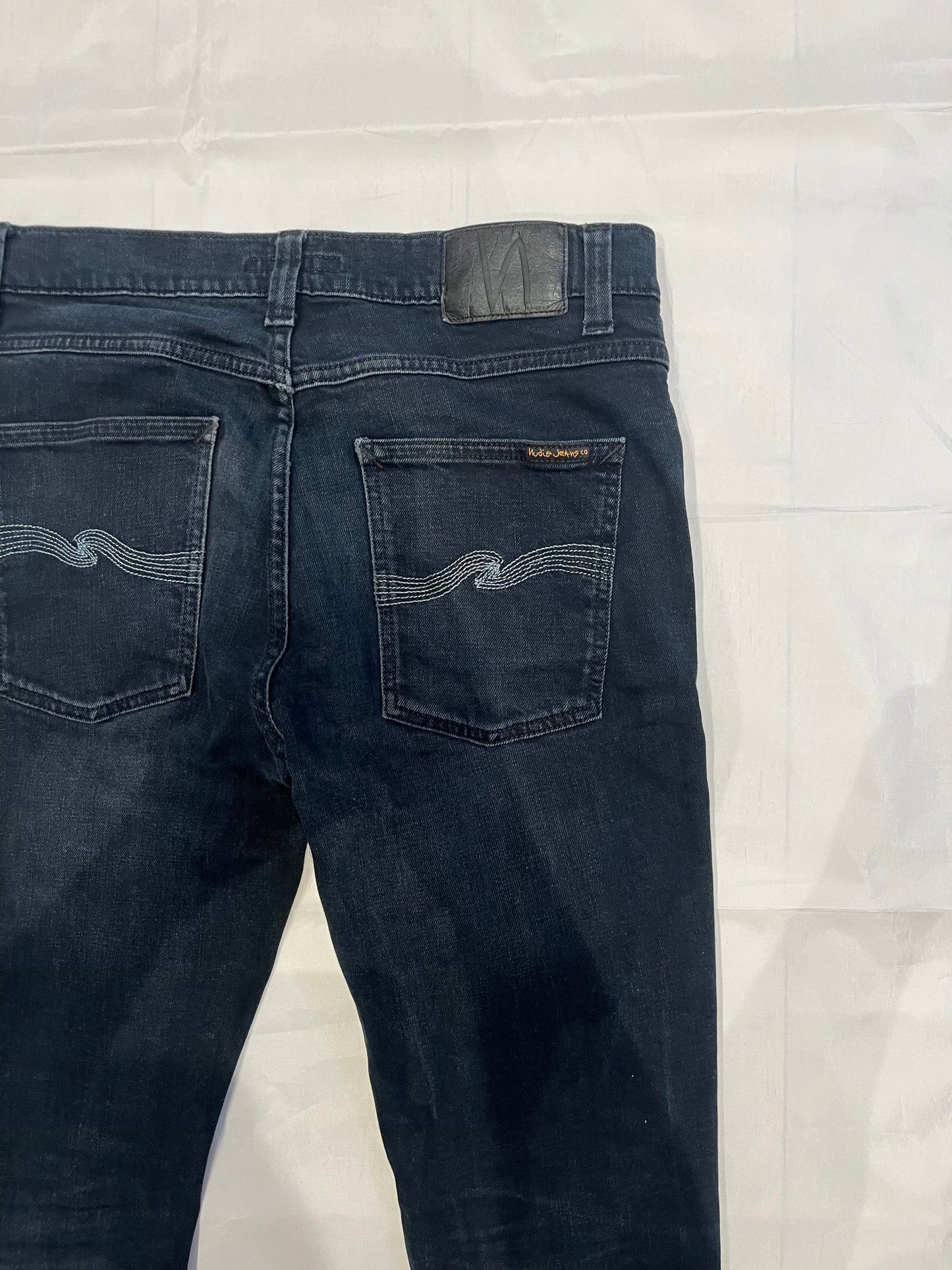 Nudie Lean Dean Jeans Black Men's