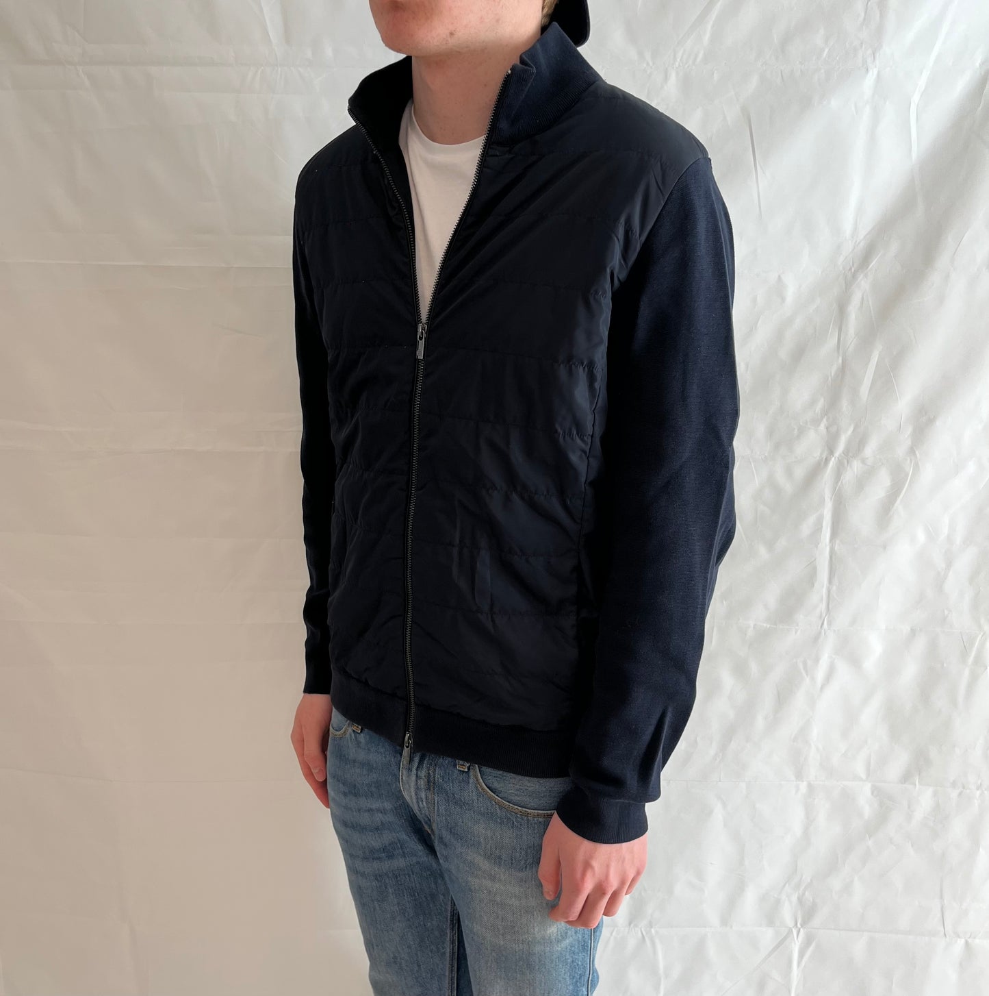 Massimo Dutti Cardigan Blue Men's