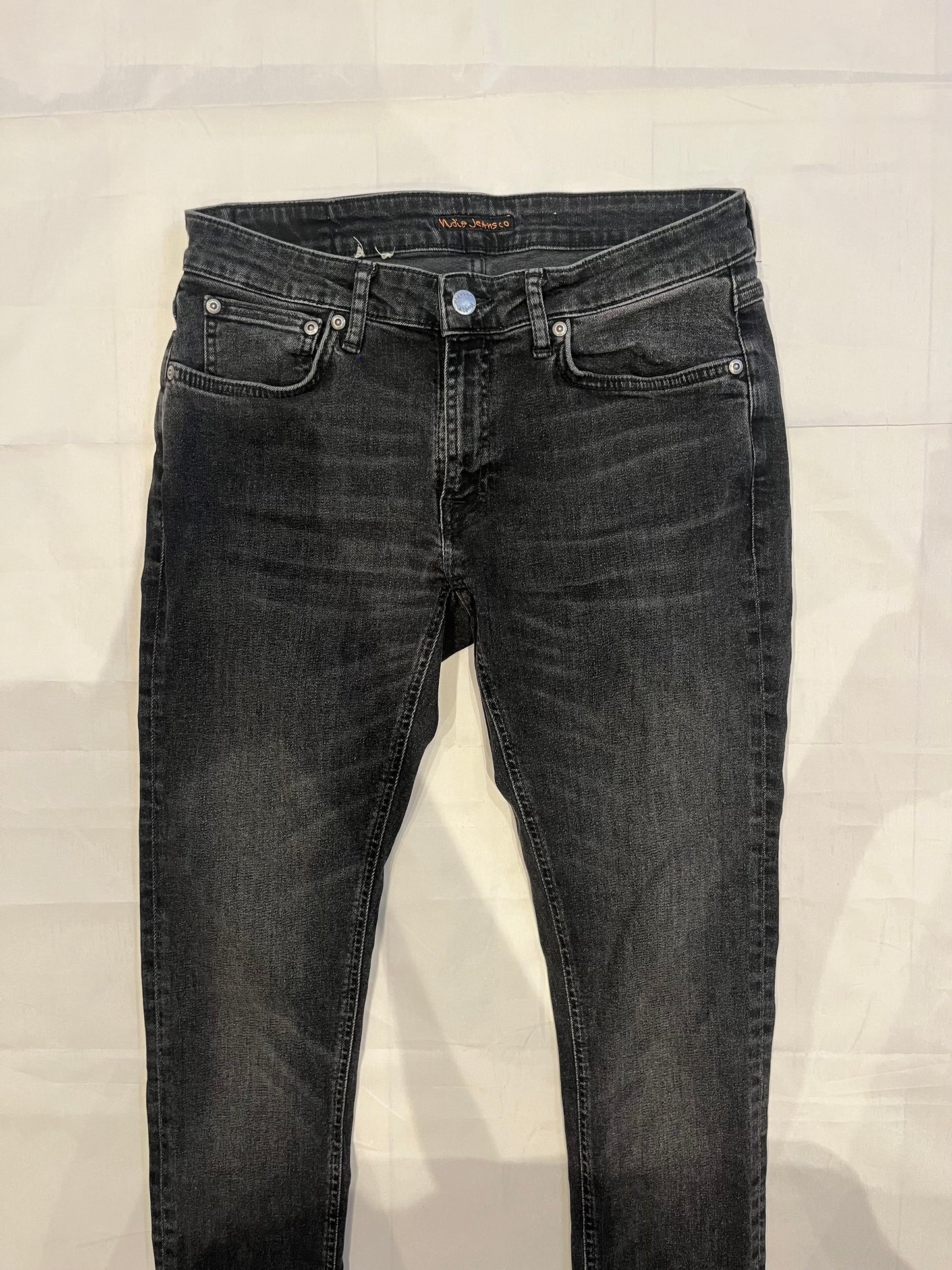 Nudie Skinny Lin Jeans Black Men's