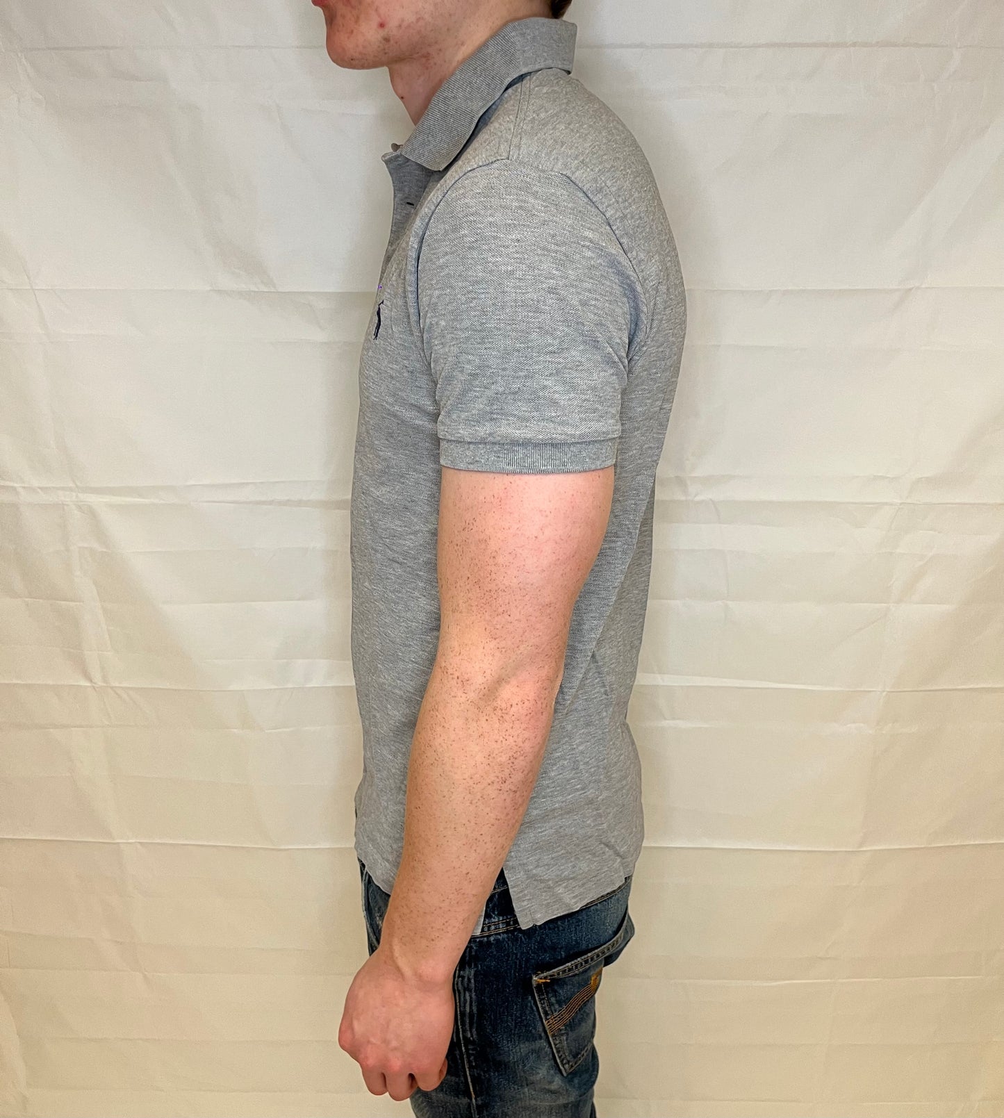 Polo Ralph Lauren Slim Fit Polo Grey Men's