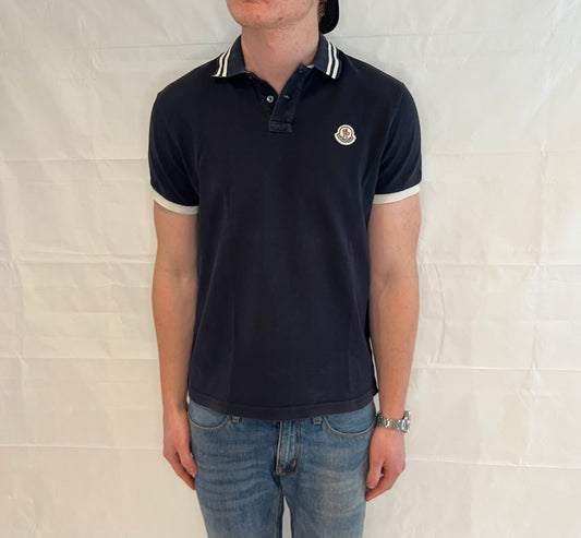 Moncler Polo Men's Blue