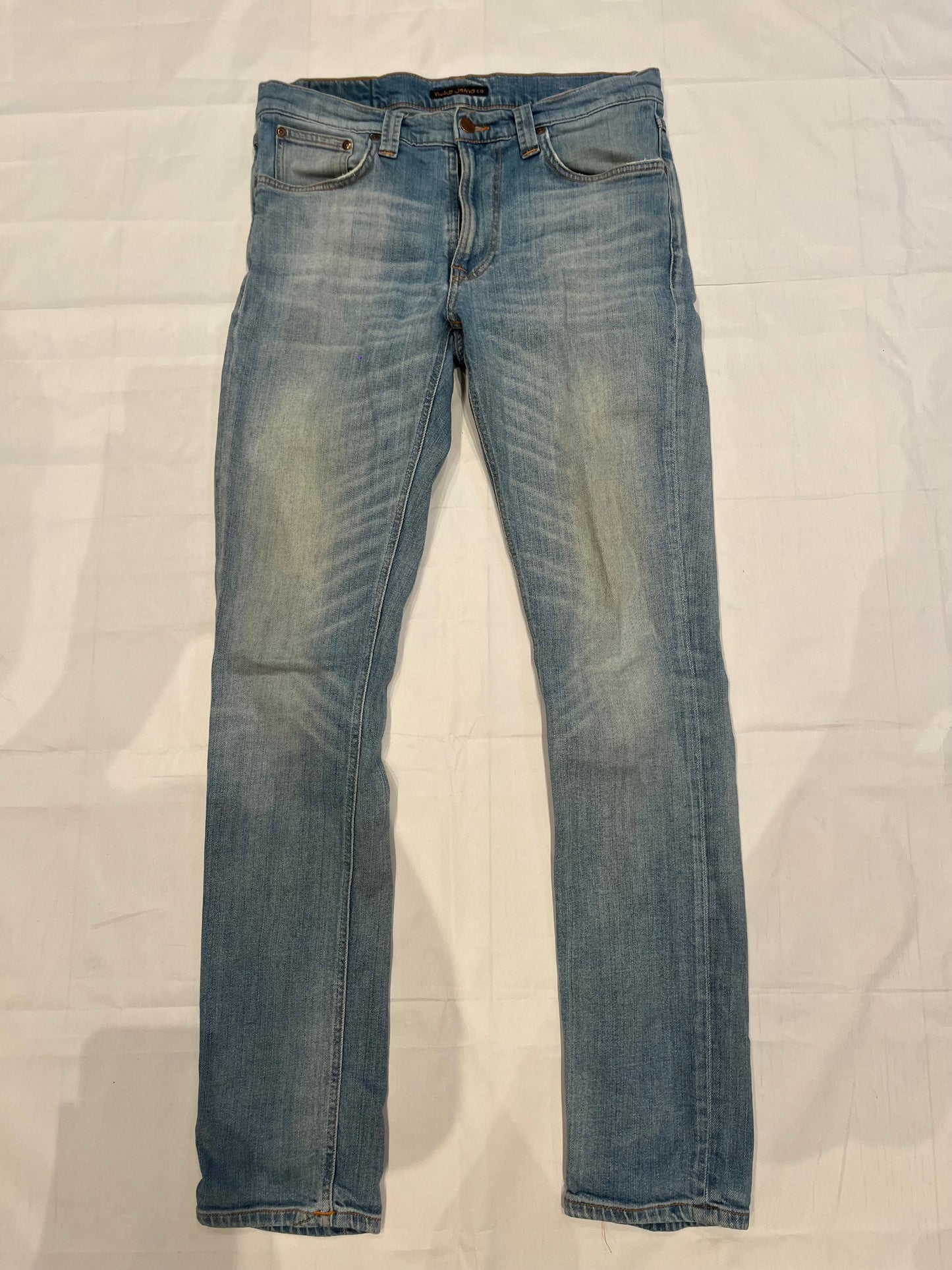 Nudie Lean Dean Jeans Light Blue Men's