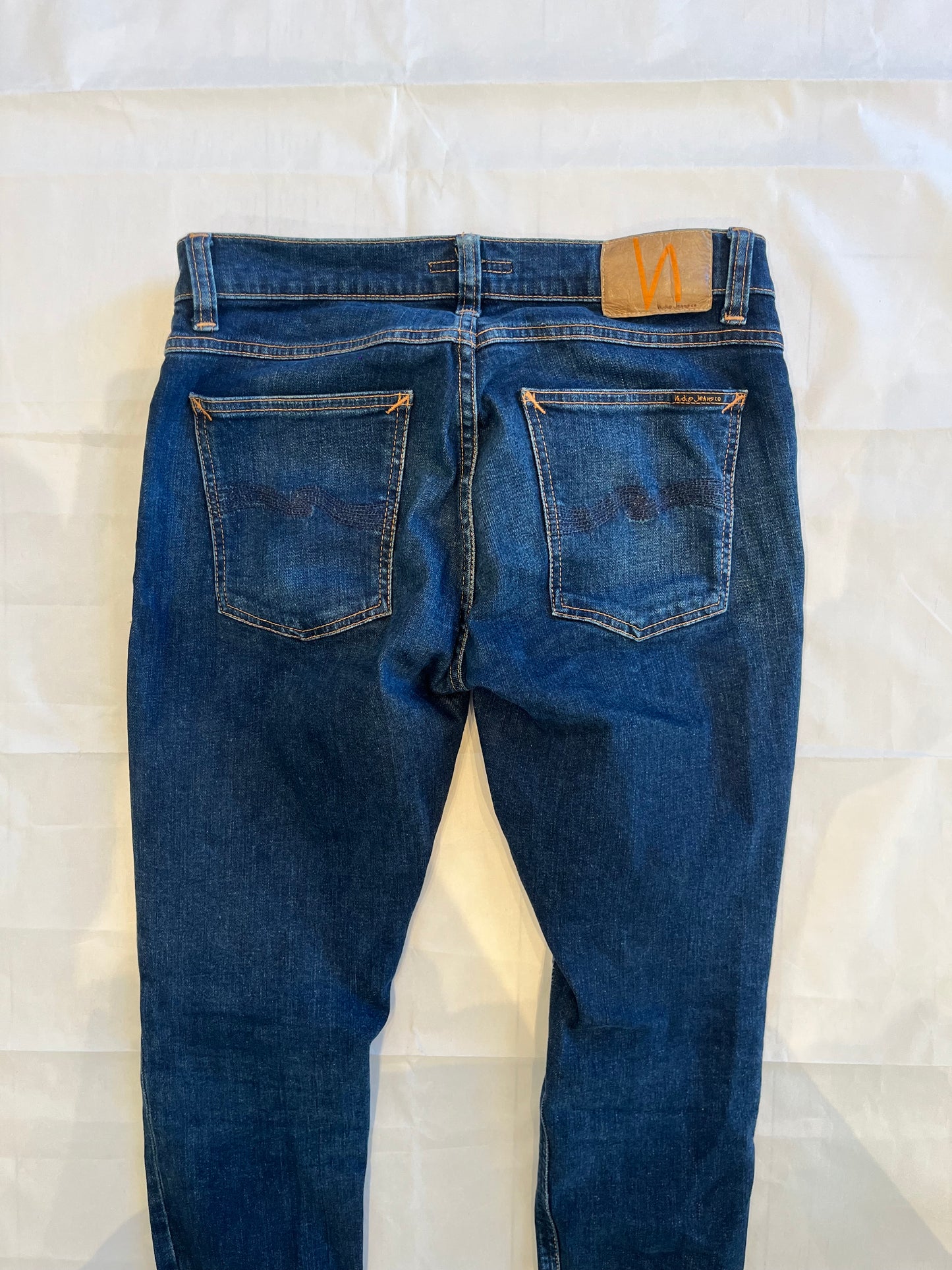 Nudie Tight Terry Jeans Blue Men's