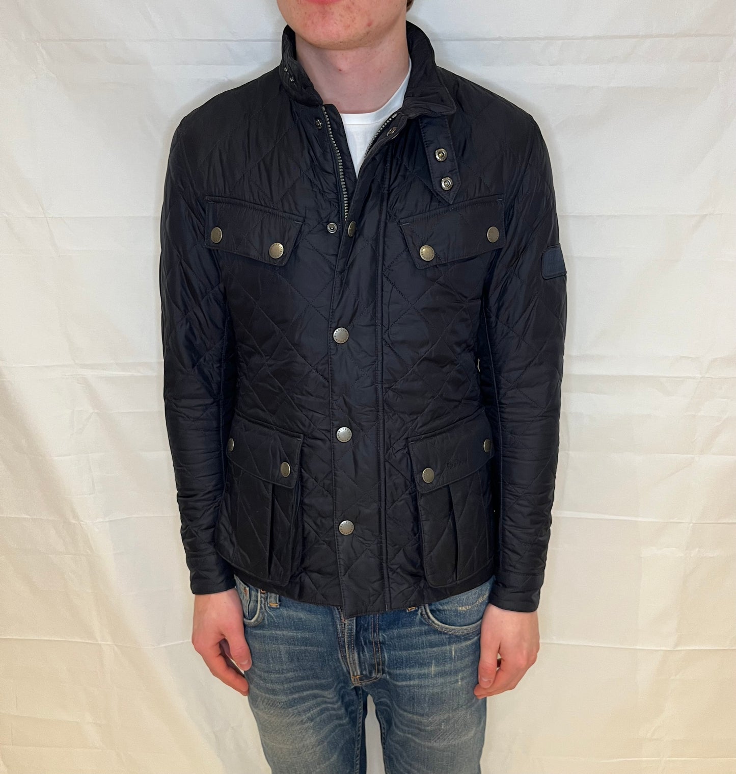 Barbour Jacket Blue Men's