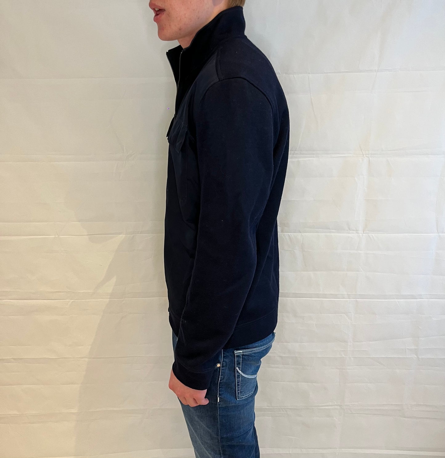 Massimo Dutti Cardigan Blue Men's