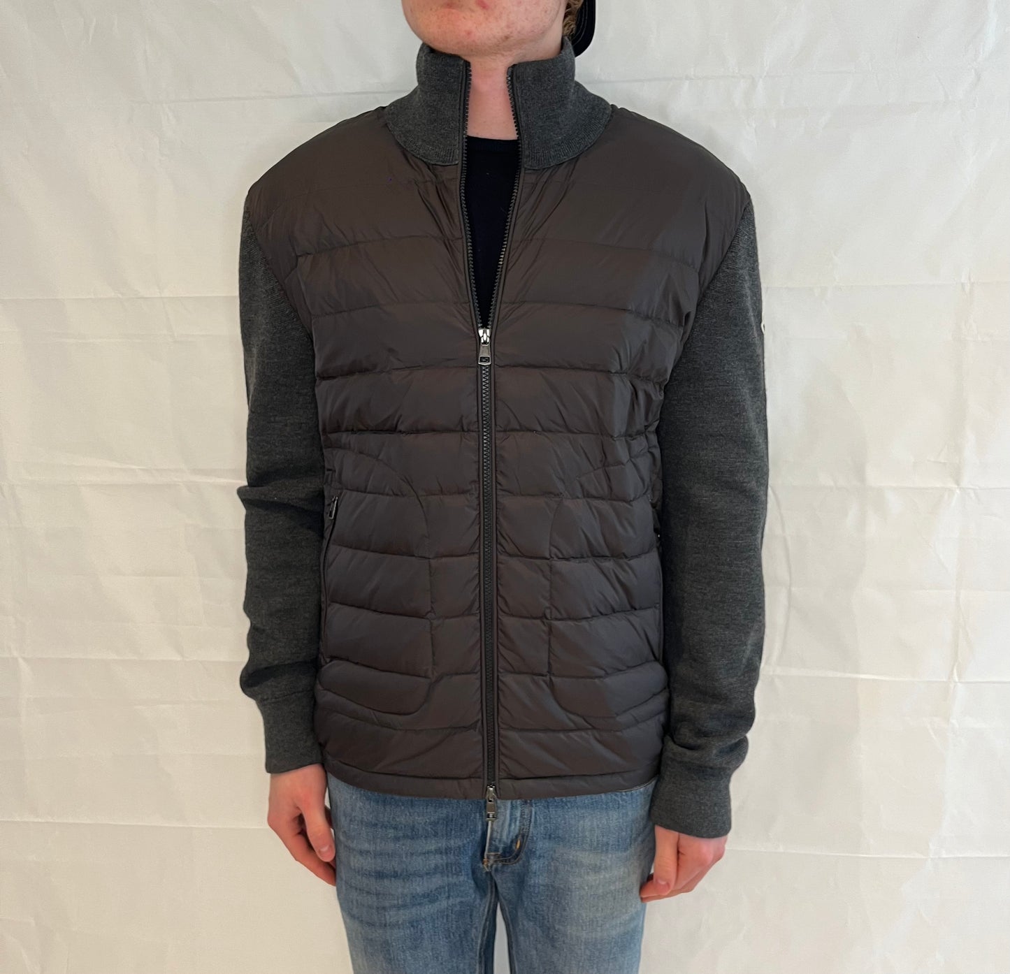 Moncler Tricot Cardigan Men's Grey