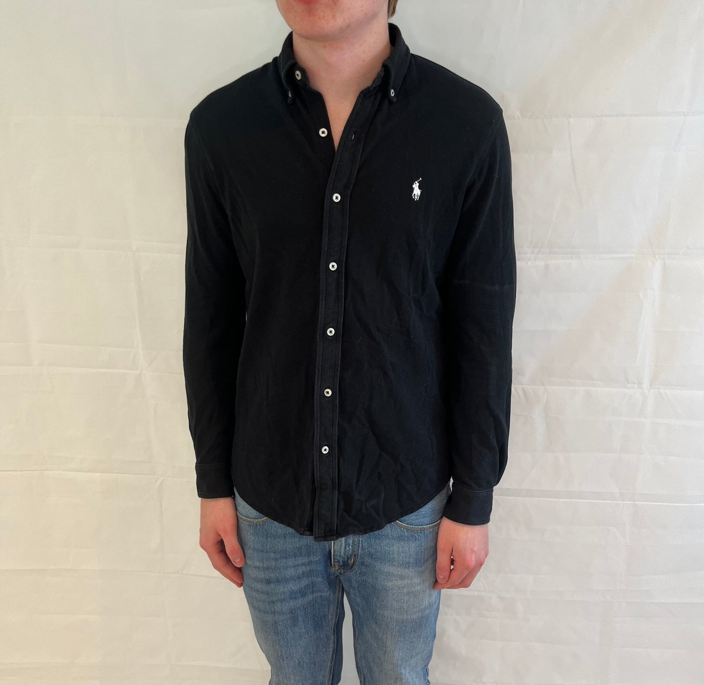 Polo Ralph Lauren Featherweight Mesh Shirt Black Men's