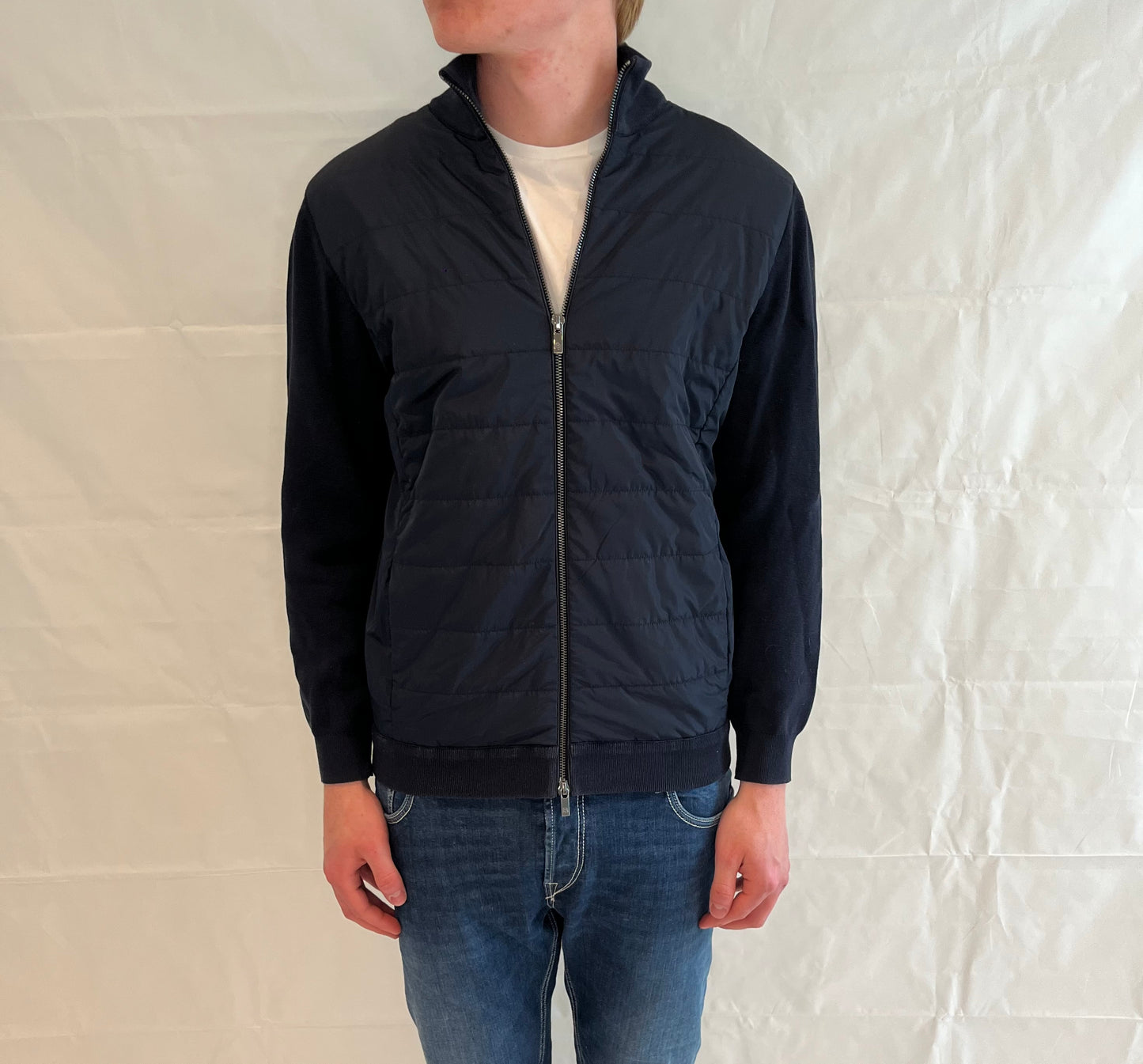 Massimo Dutti Cardigan Blue Men's