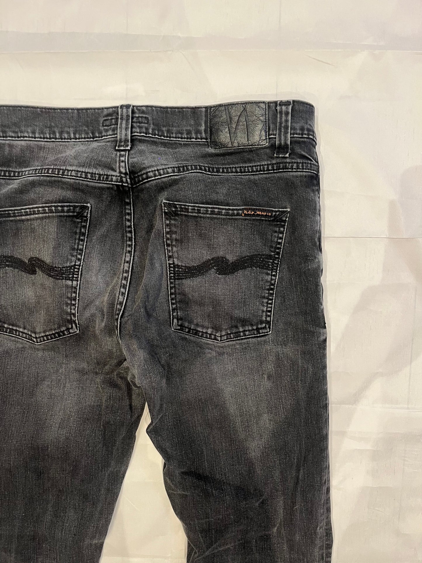 Nudie Lean Dean Jeans Black Men's