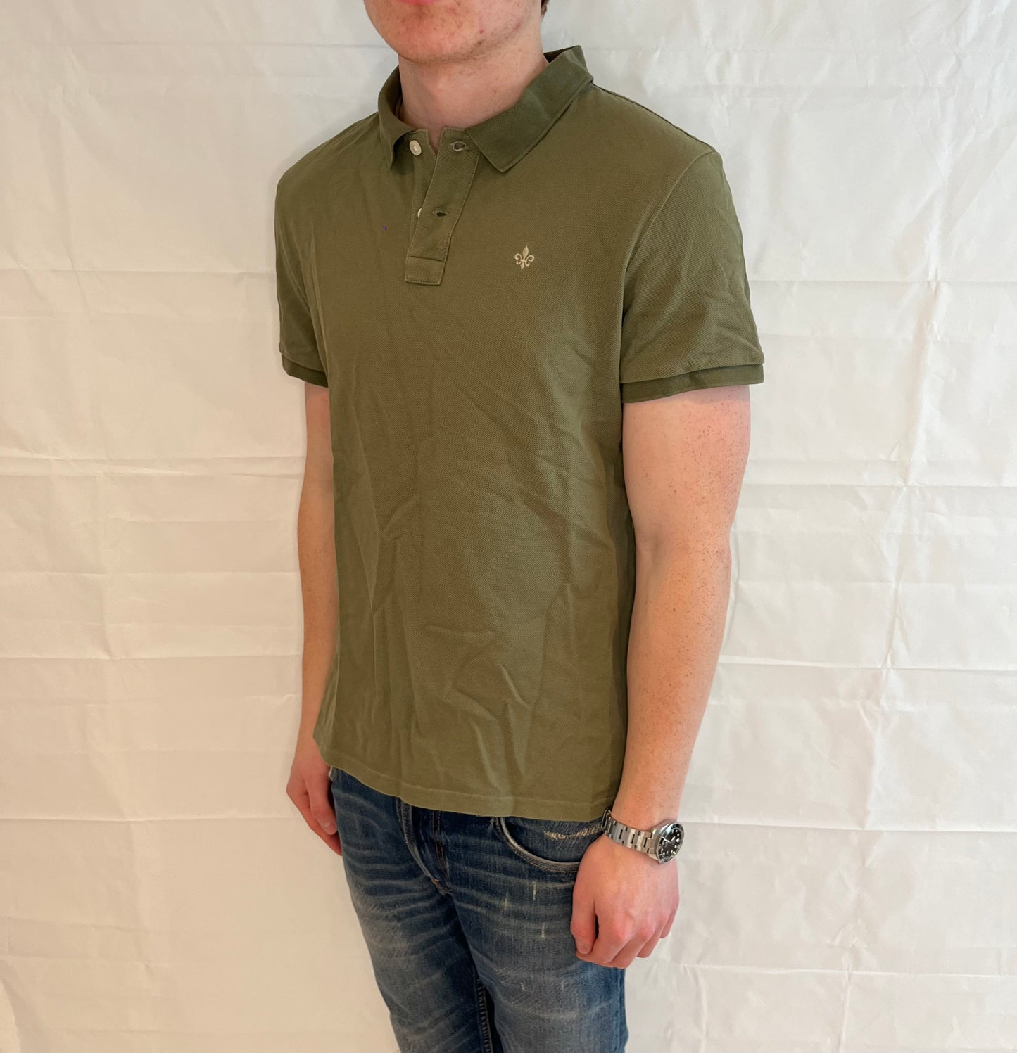 Morris Polo Olive Green Men's