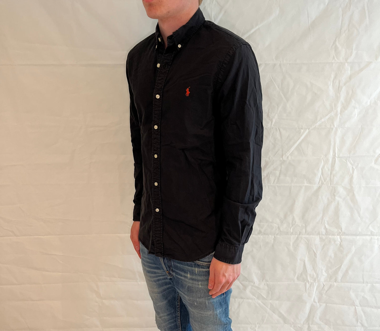 Polo Ralph Lauren Slim Fit Shirt Black Men's