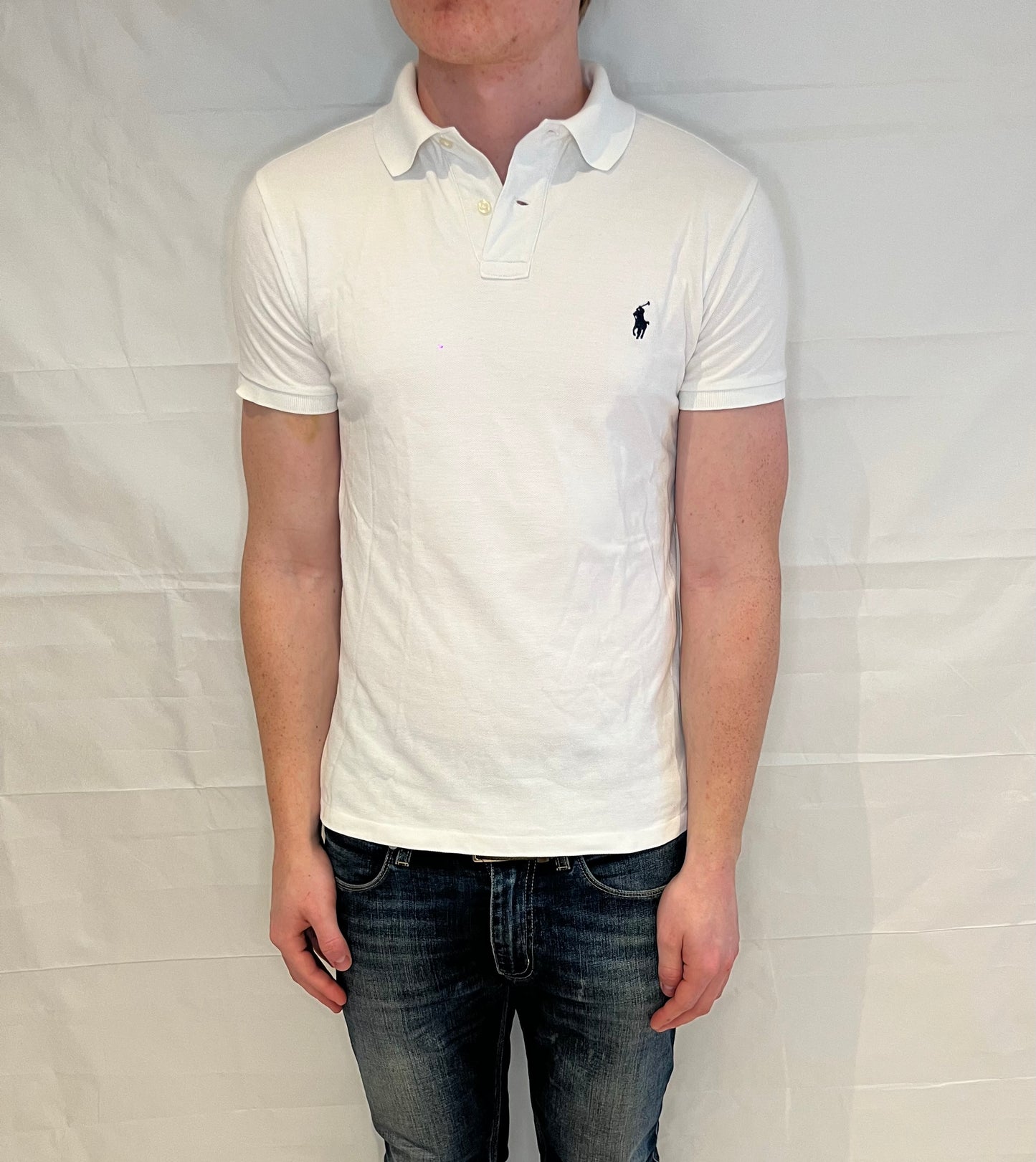 Polo Ralph Lauren Slim Fit Polo White Men's