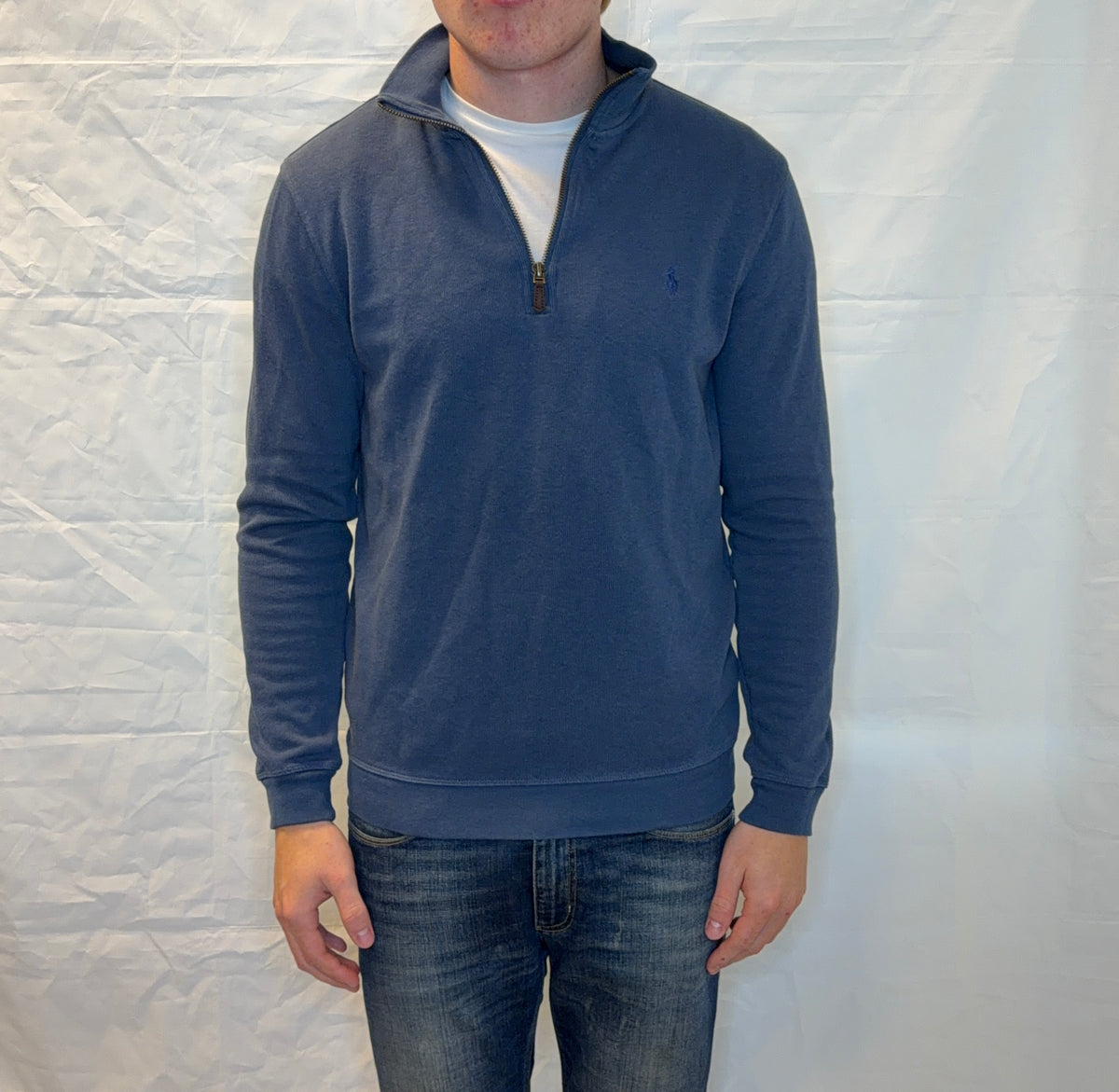 Ralph Lauren Half Zip Blue Men's