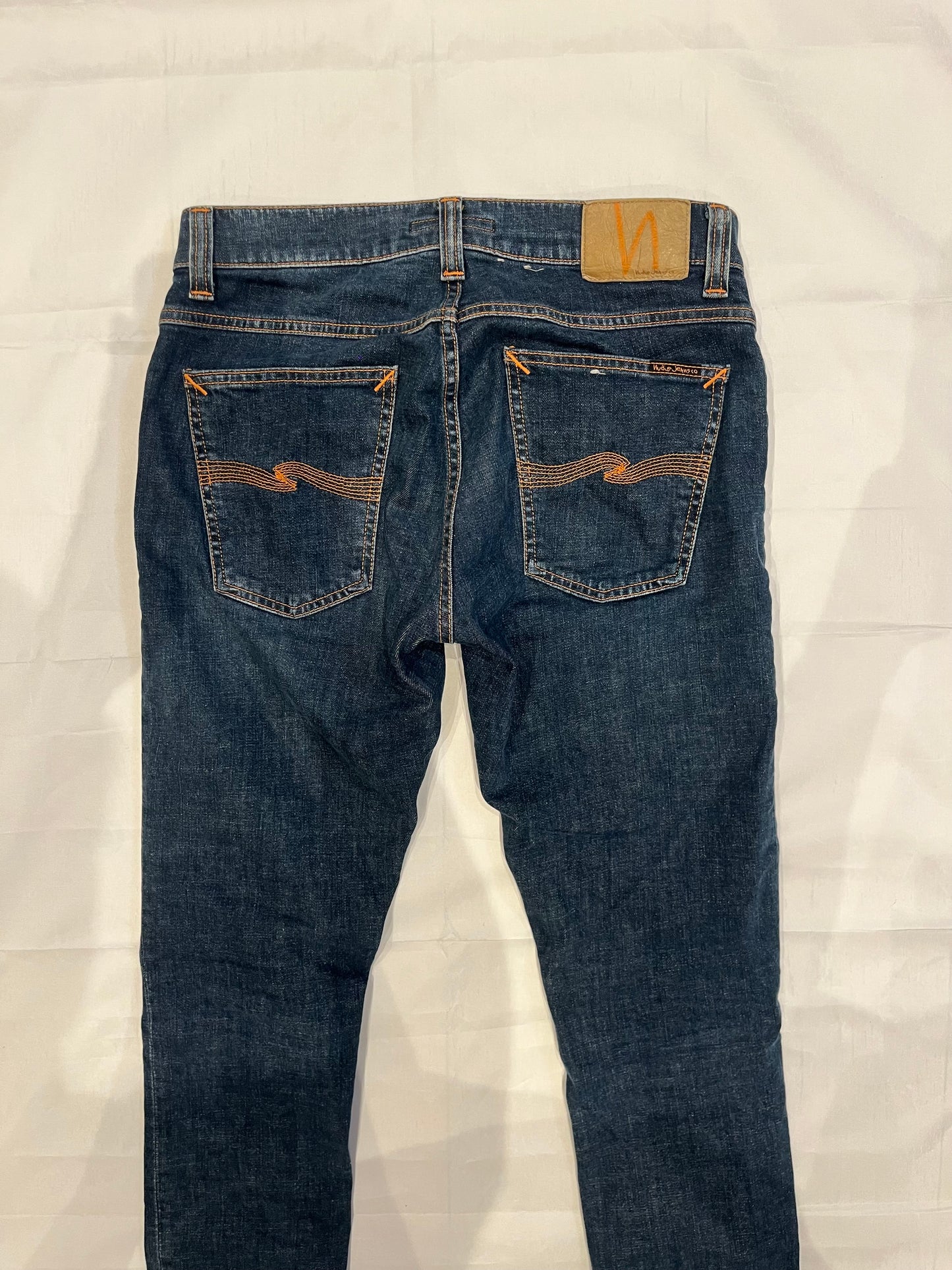 Nudie Tight Terry Jeans Blue Men's