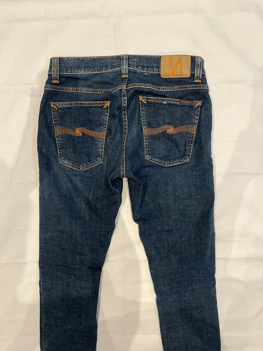 Nudie Tight Terry Jeans Blue Men's