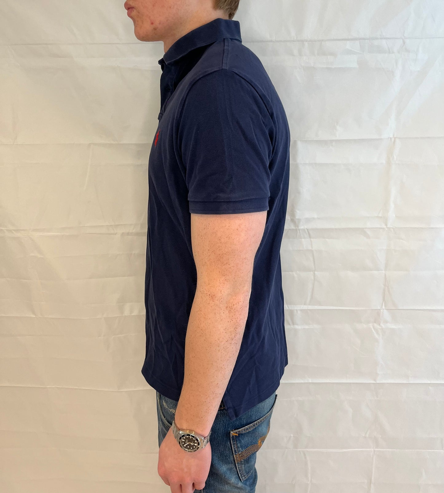 Polo Ralph Lauren Custom Slim Fit Polo Blue Men's