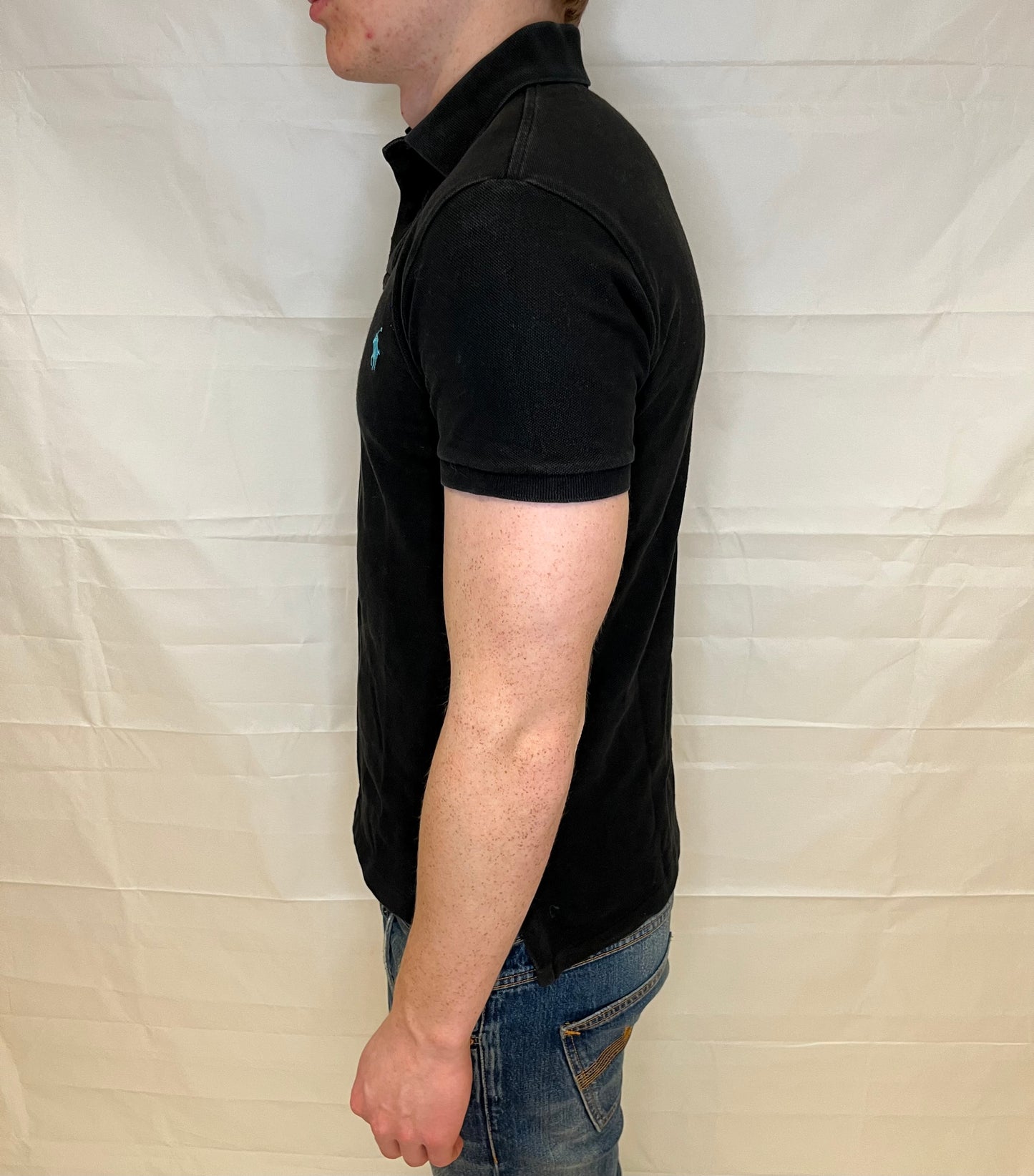 Polo Ralph Lauren Slim Fit Polo Black Men's