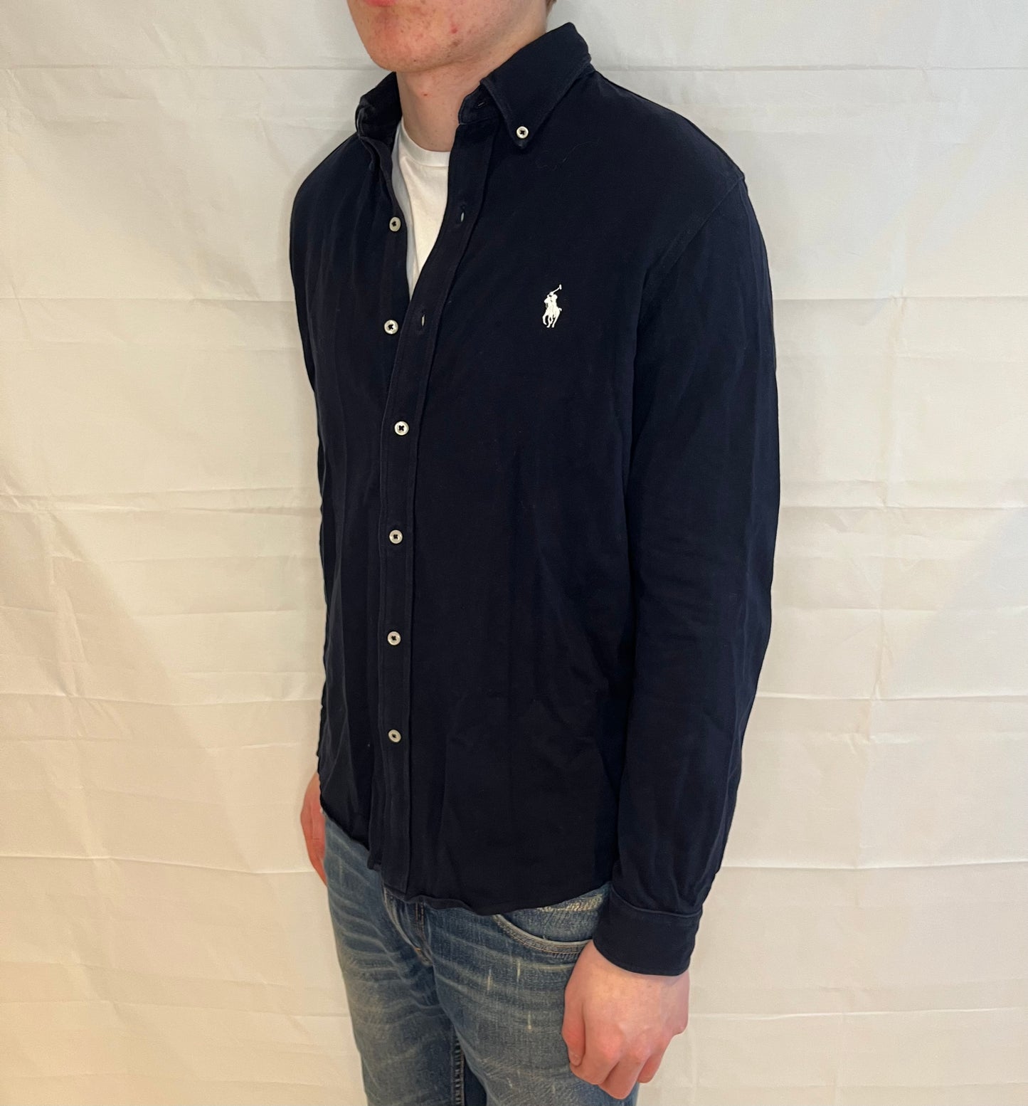 Polo Ralph Lauren Featherweight Mesh Shirt Blue Men's