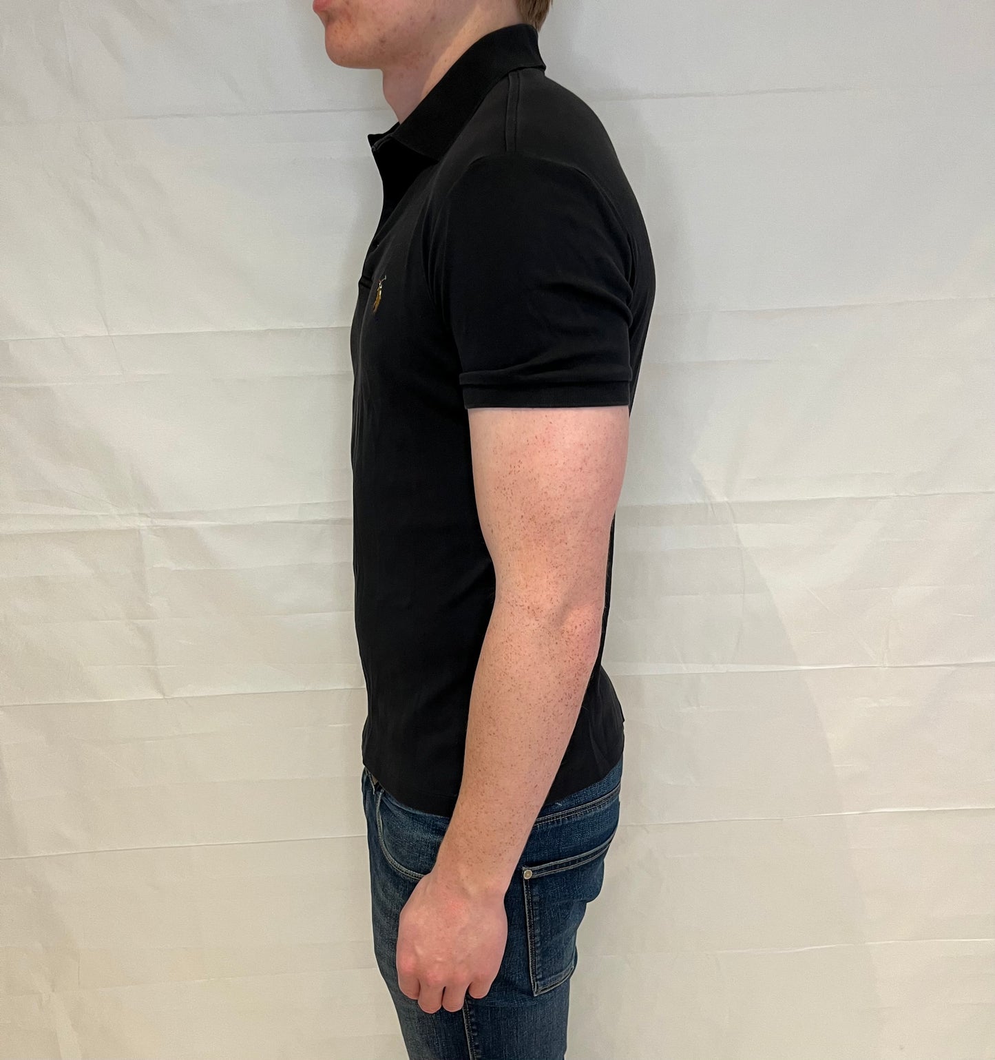 Polo Ralph Lauren Slim Fit Polo Black Men's
