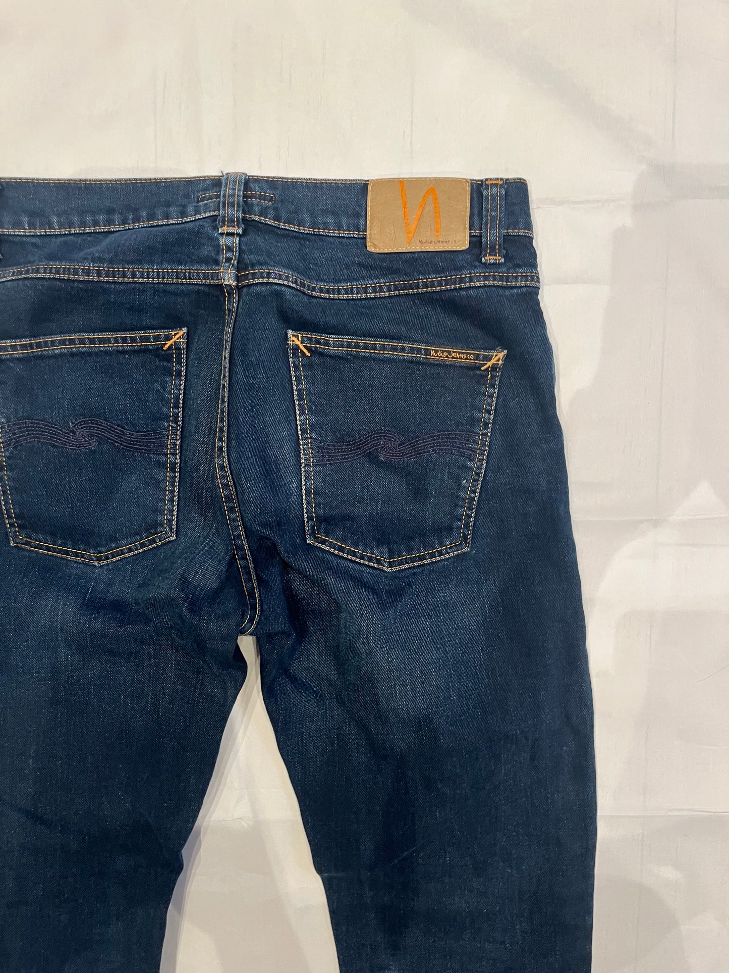 Nudie Lean Dean Jeans Blue Men's