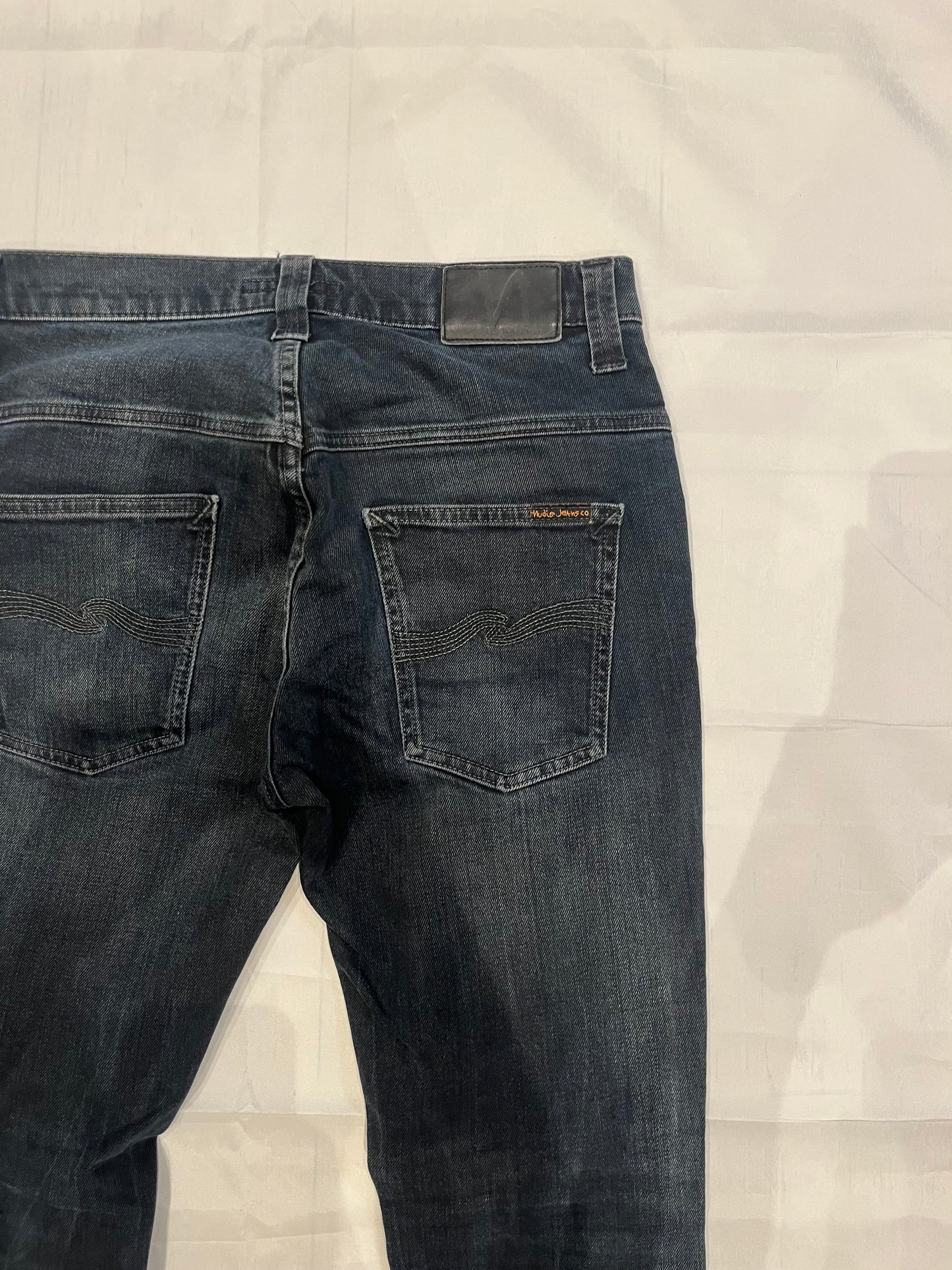 Nudie Taped Ted Jeans Black Men's