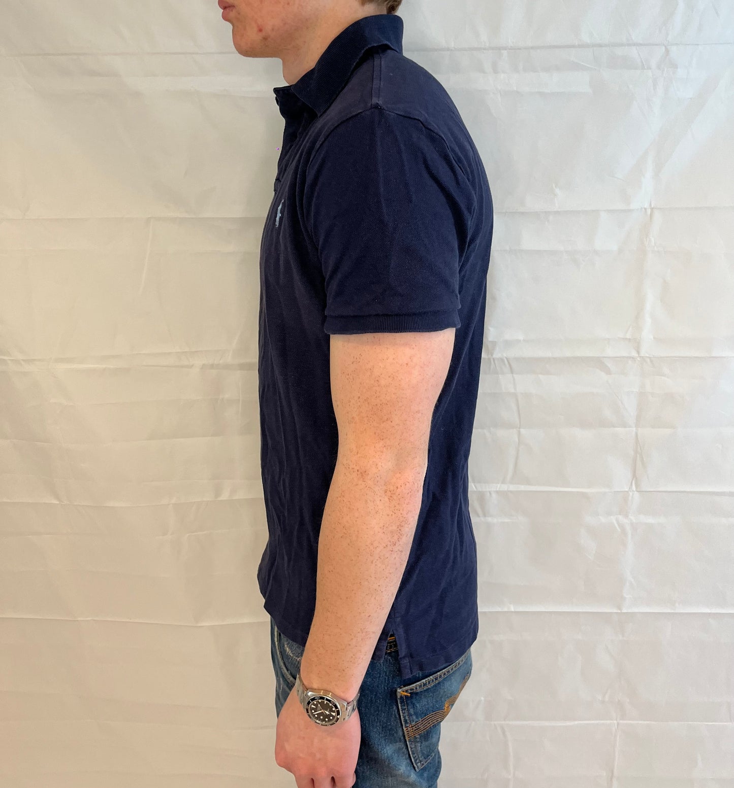 Polo Ralph Lauren Custom Slim Fit Polo Blue Men's