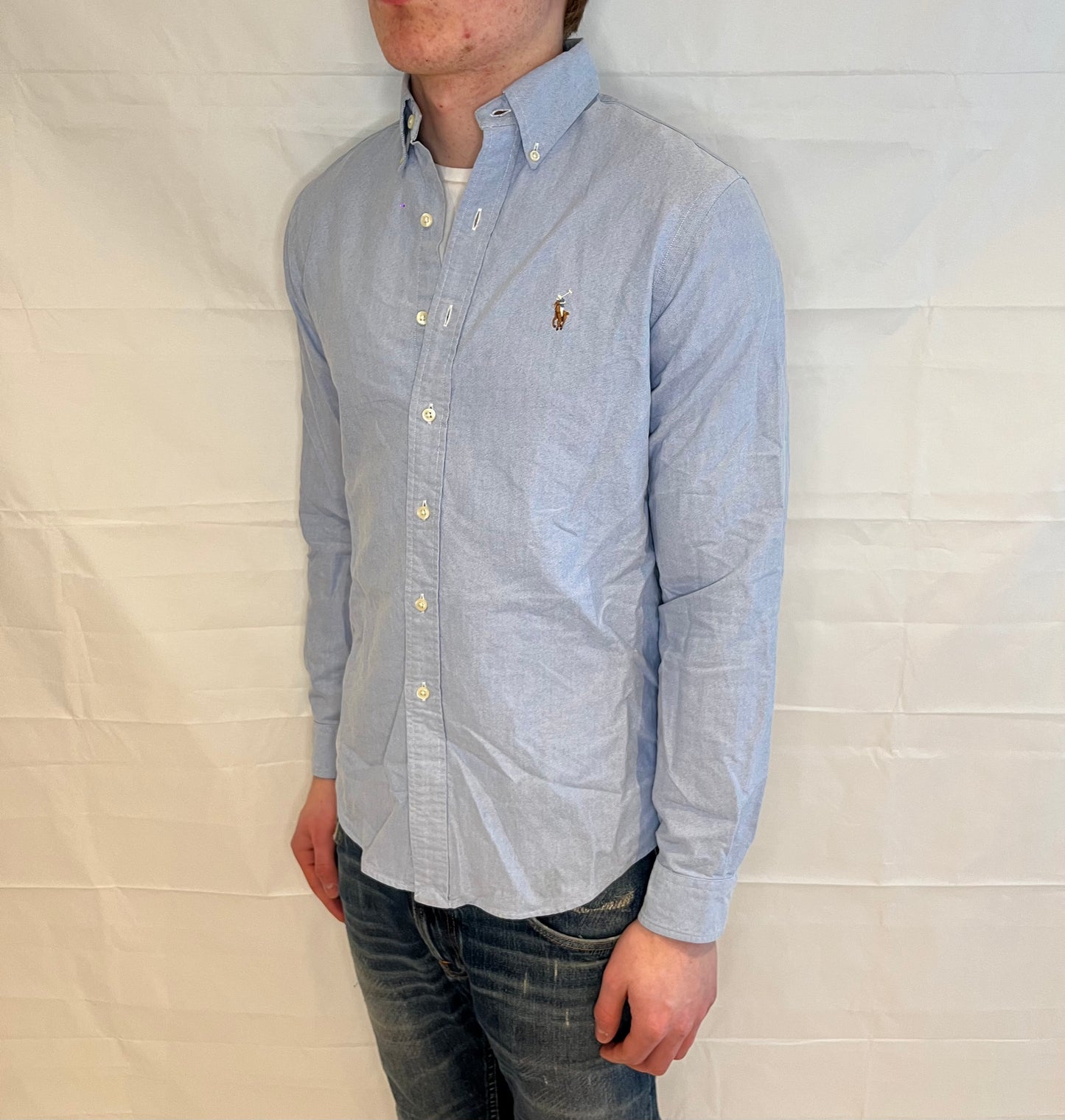 Polo Ralph Lauren Classic Fit Shirt Light Blue Men's