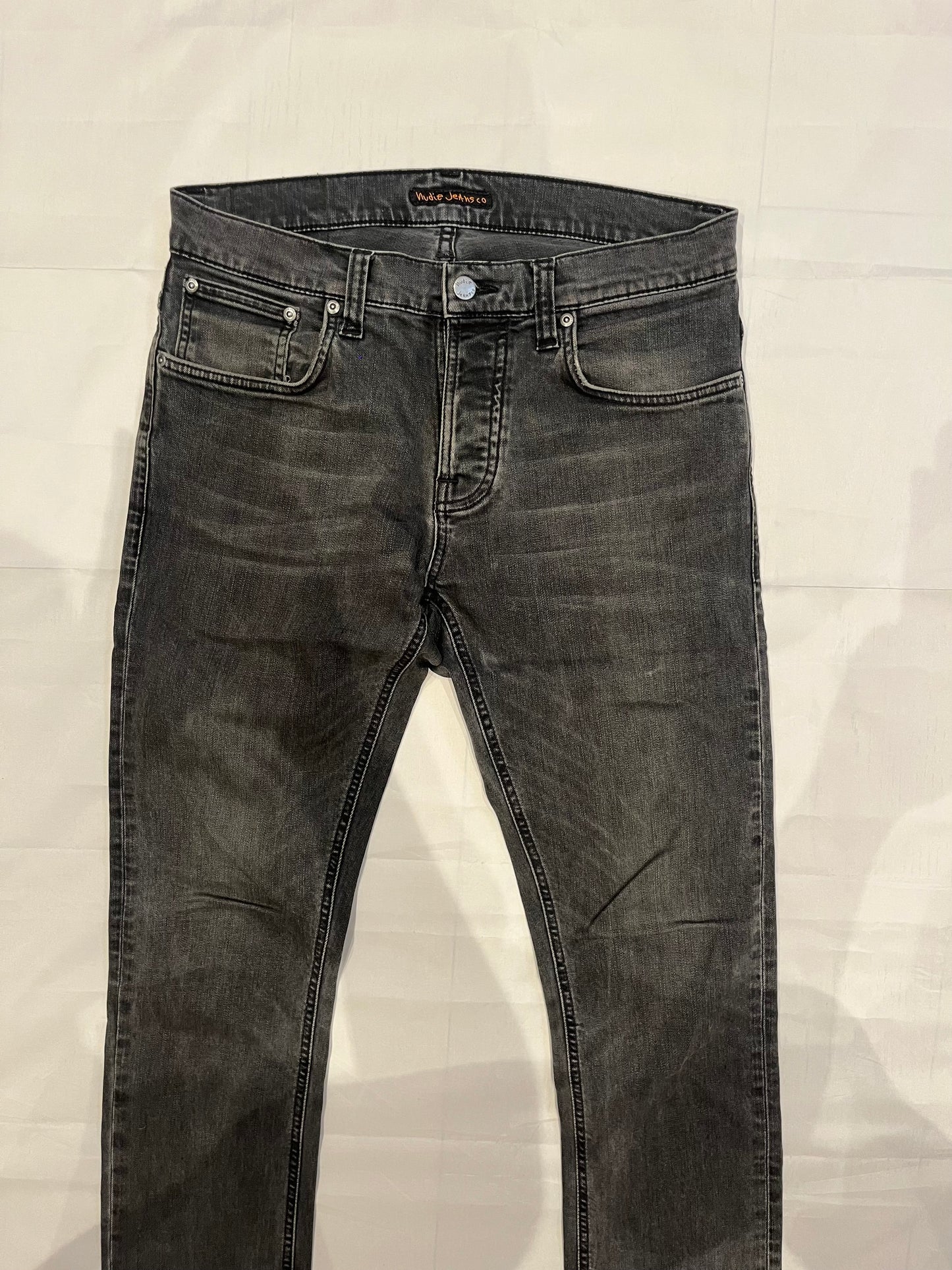 Nudie Grim Tim Jeans Grey Men's