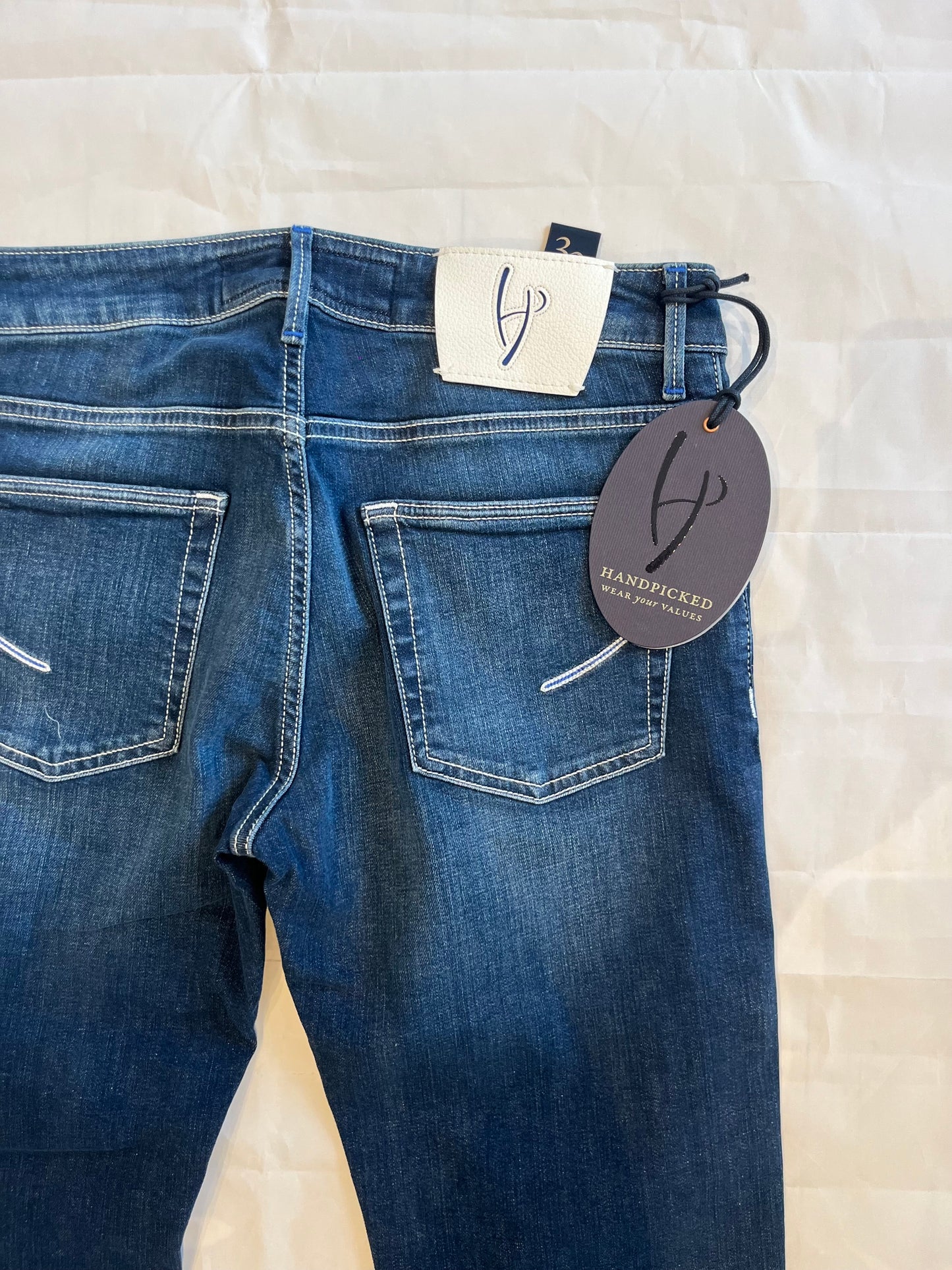Handpicked Slim Fit Orvieto Jeans Blue Men's