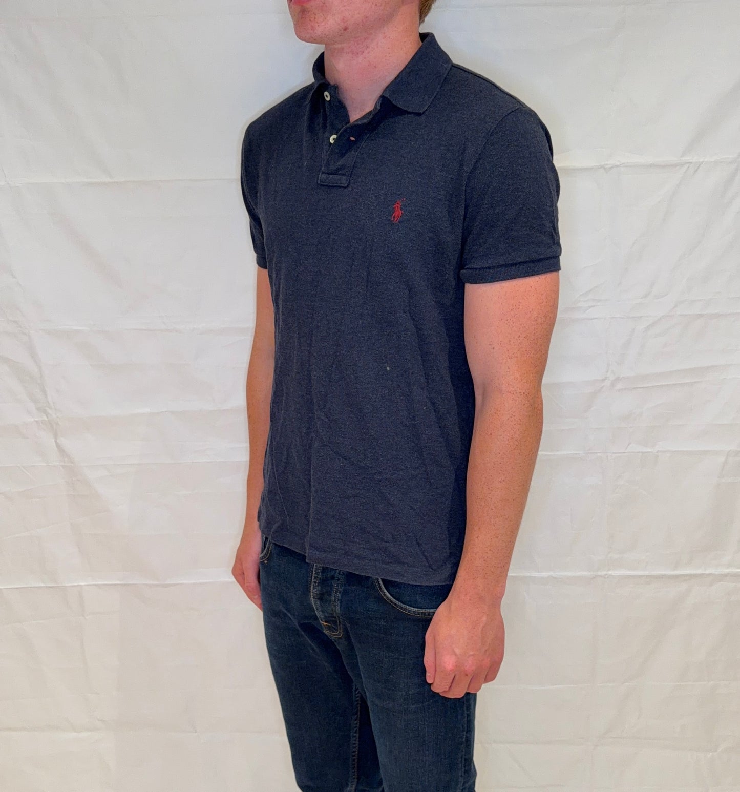 Polo Ralph Lauren Custom Slim Fit Polo Blue Men's