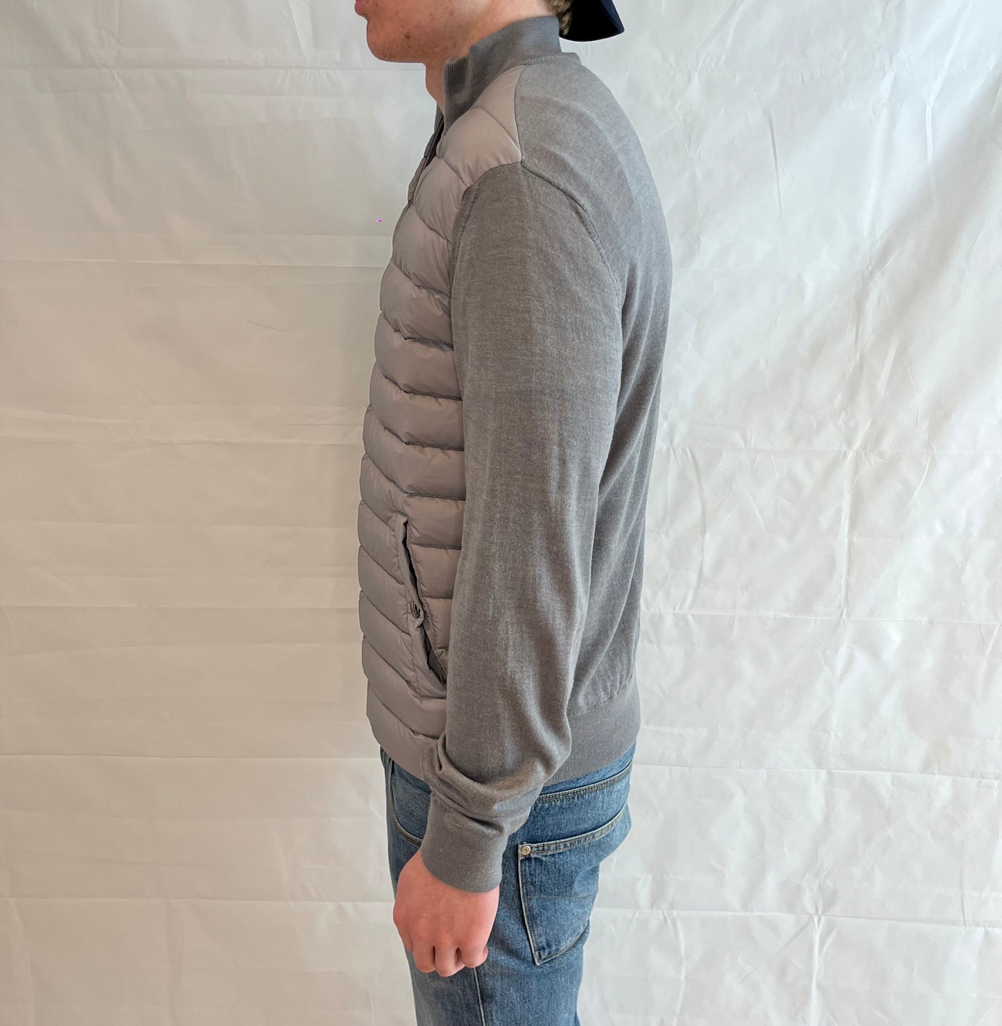 Herno Cardigan Grey Men's