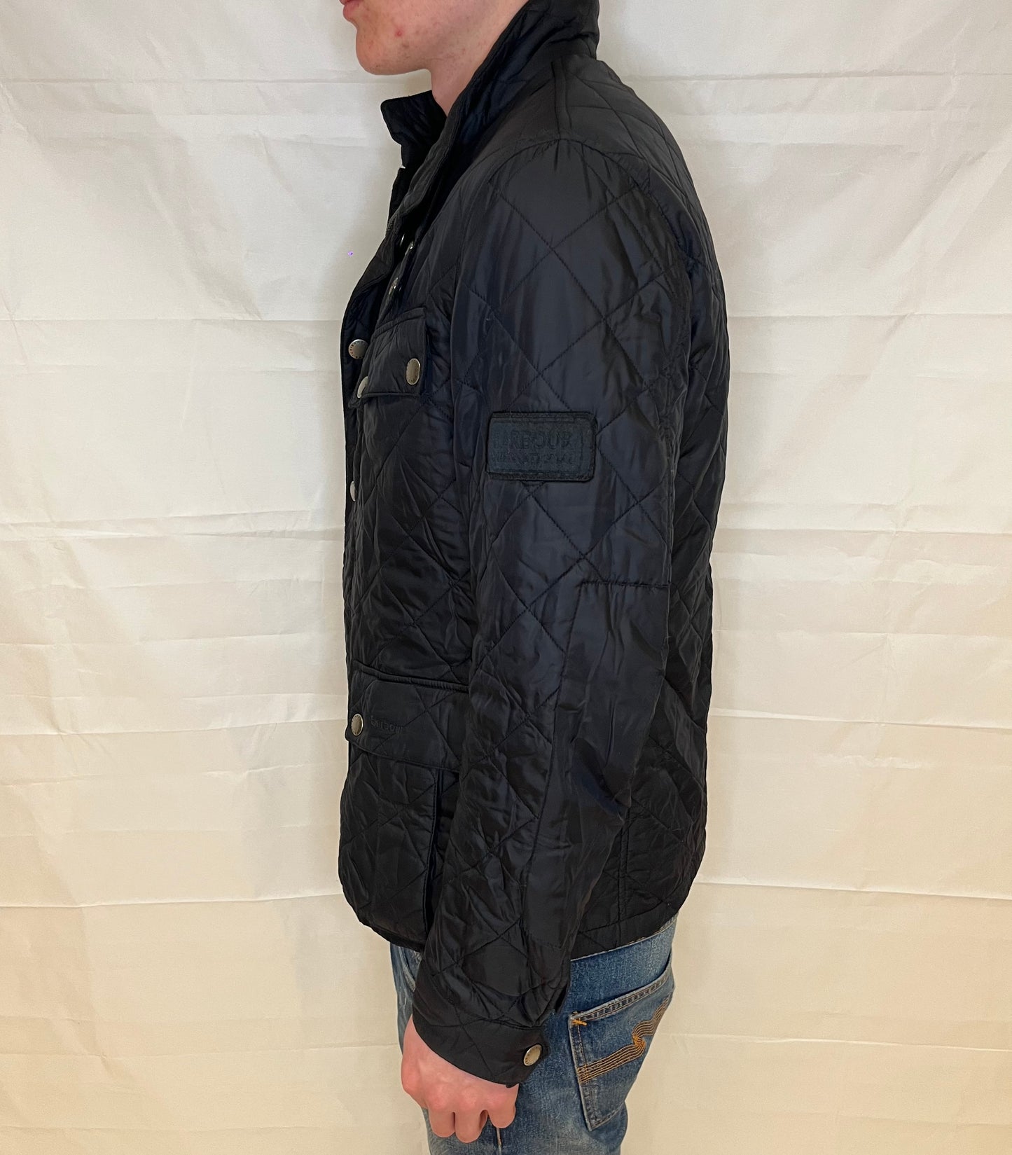 Barbour Jacket Blue Men's