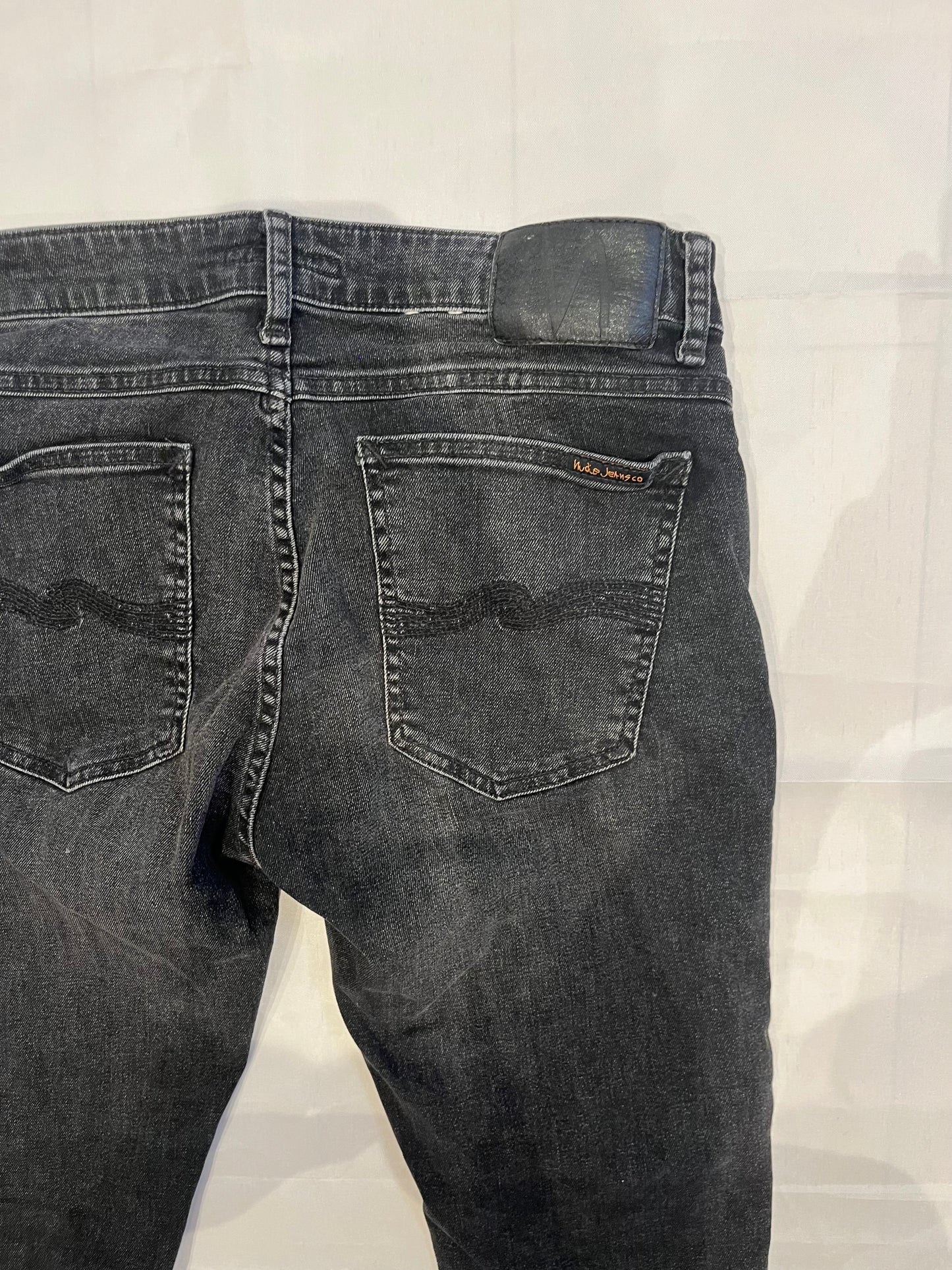 Nudie Skinny Lin Jeans Black Men's