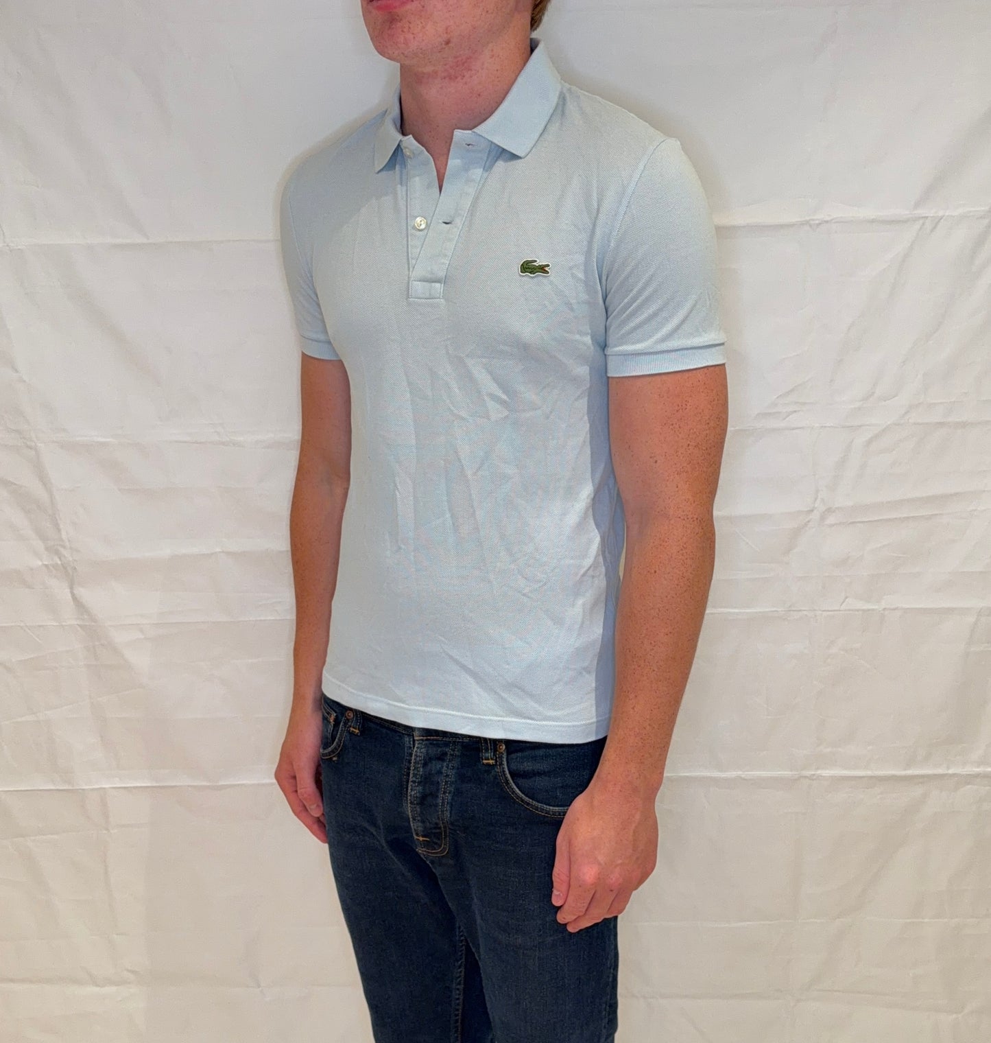 Lacoste Polo Light Blue Men's