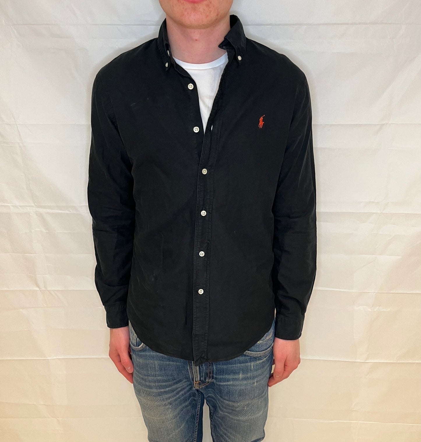 Polo Ralph Lauren Slim Fit Shirt Black Men's