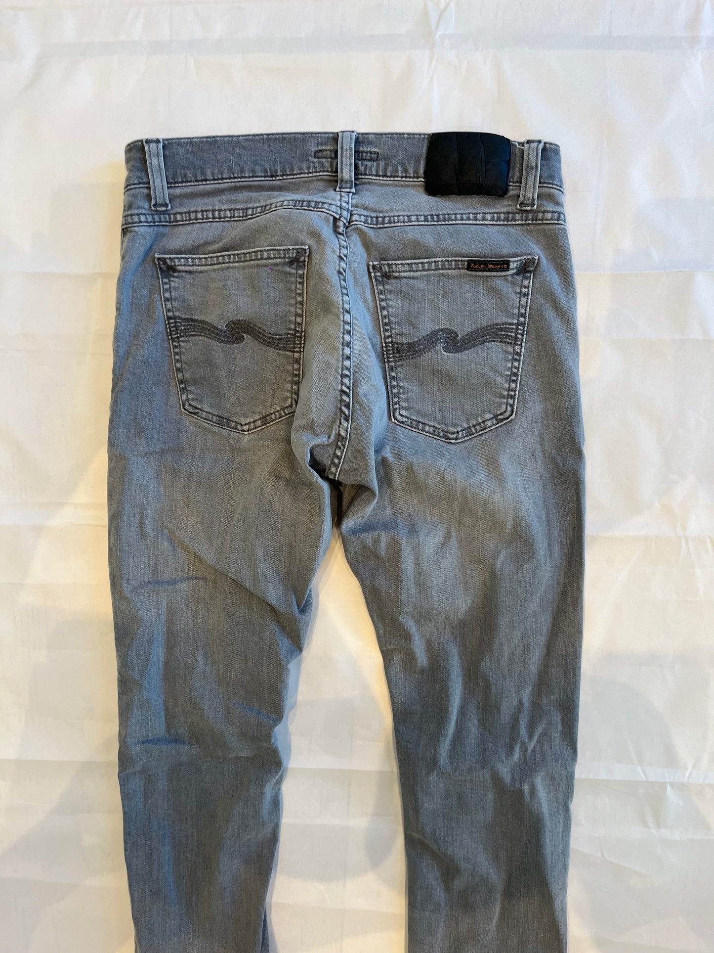 Nudie Tight Terry Jeans Grey Men's