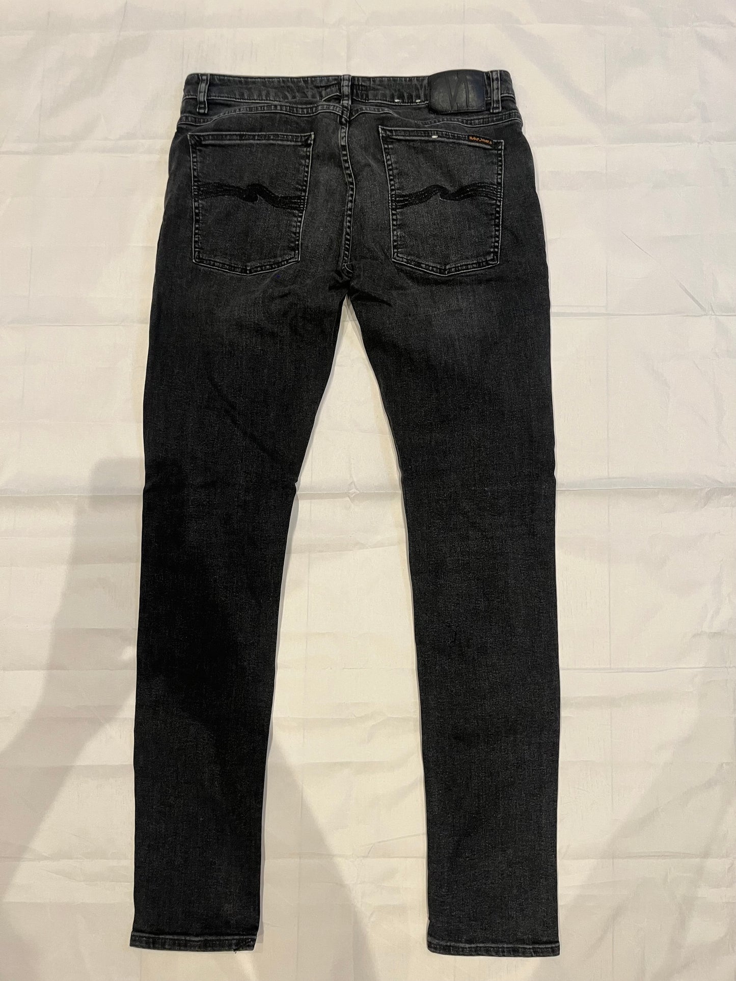 Nudie Skinny Lin Jeans Black Men's