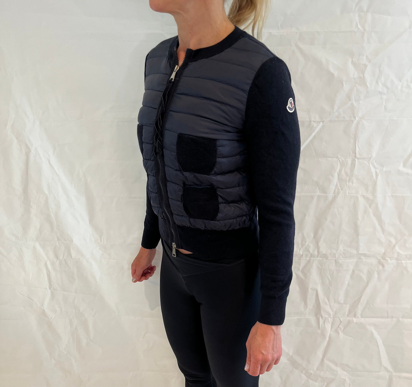 Moncler Tricot Cardigan Women's Blue