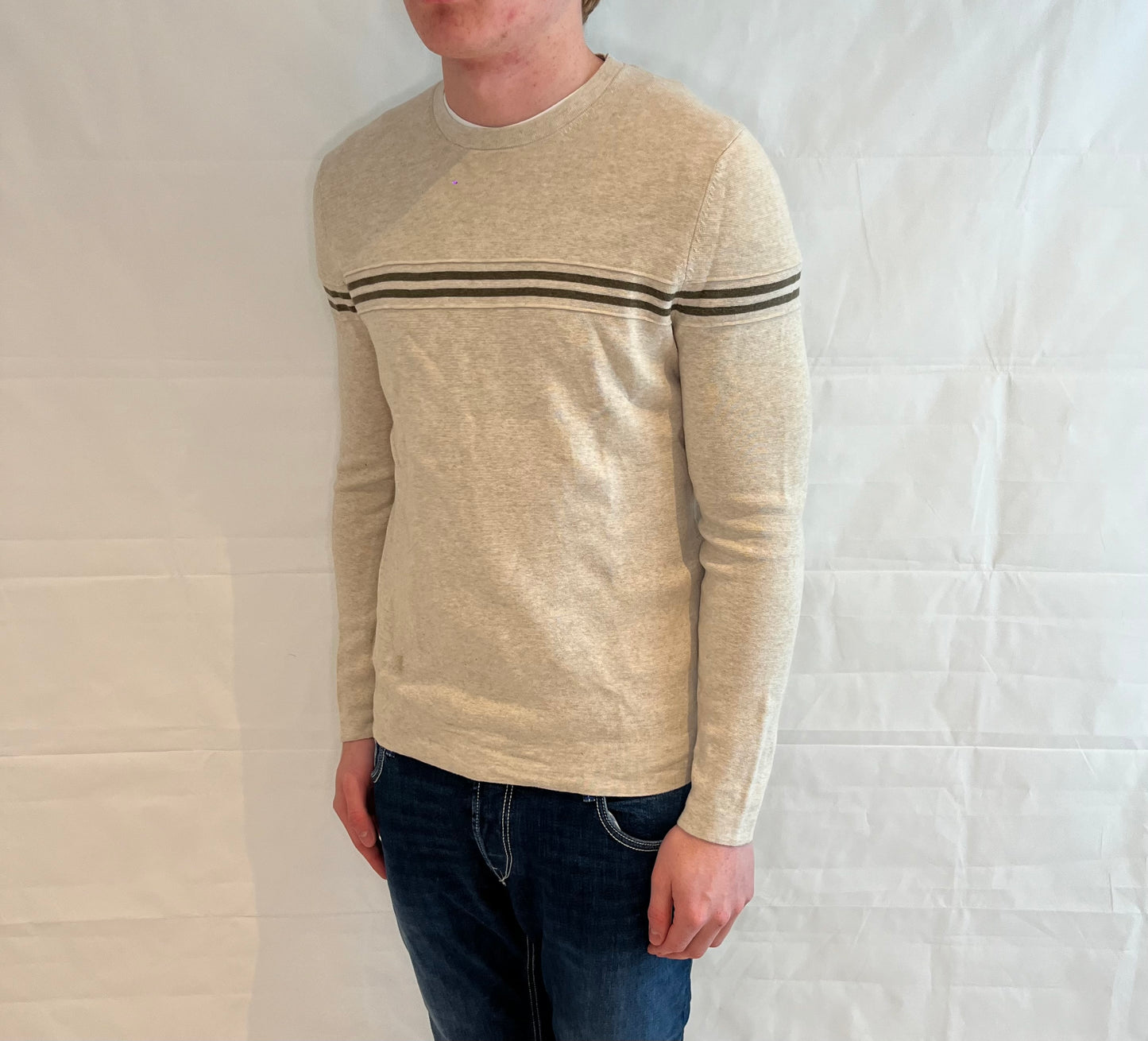 Massimo Dutti Sweater Beige Men's