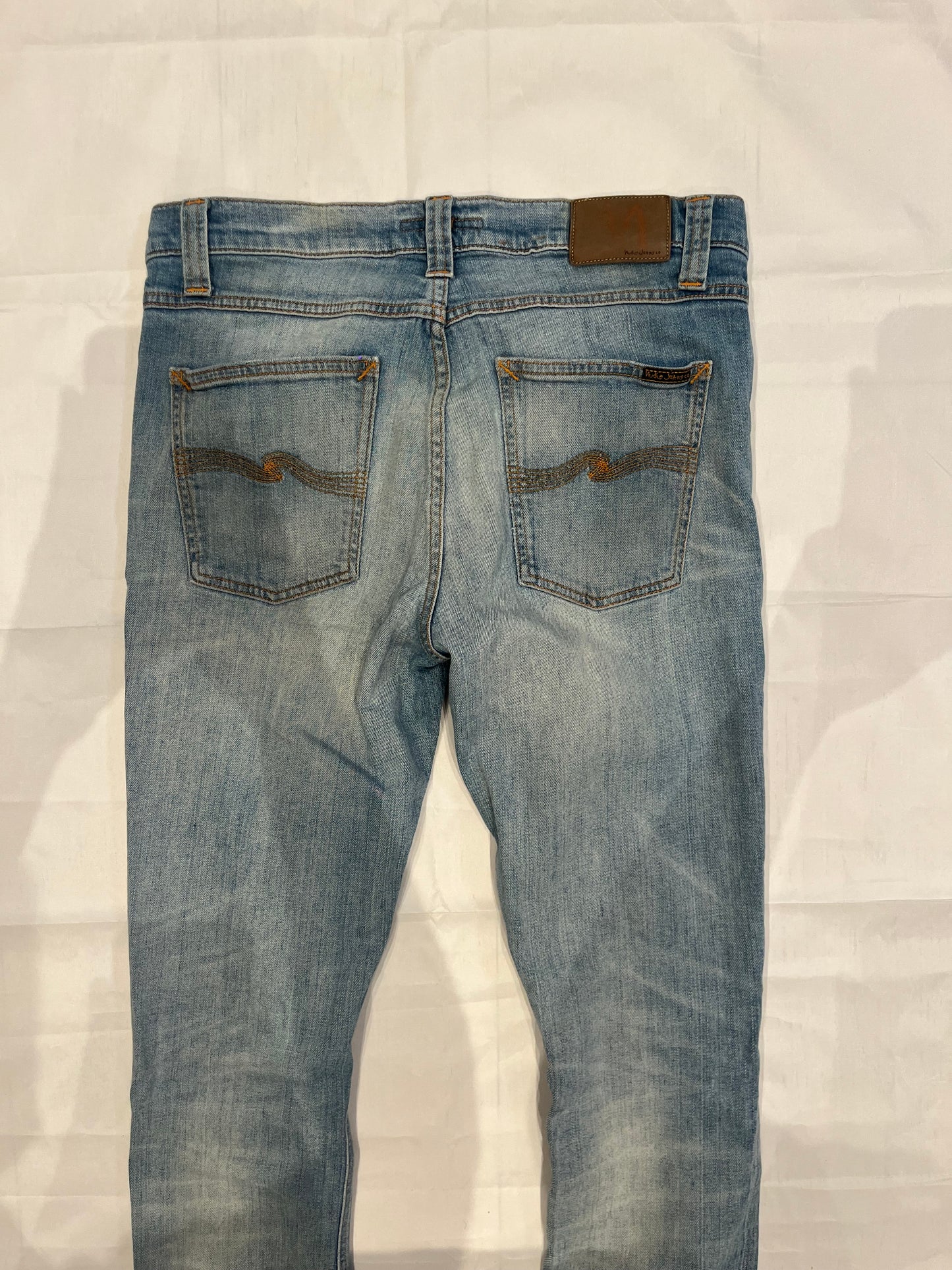 Nudie Lean Dean Jeans Light Blue Men's