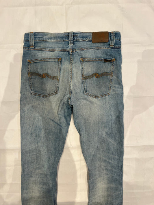 Nudie Lean Dean Jeans Light Blue Men's