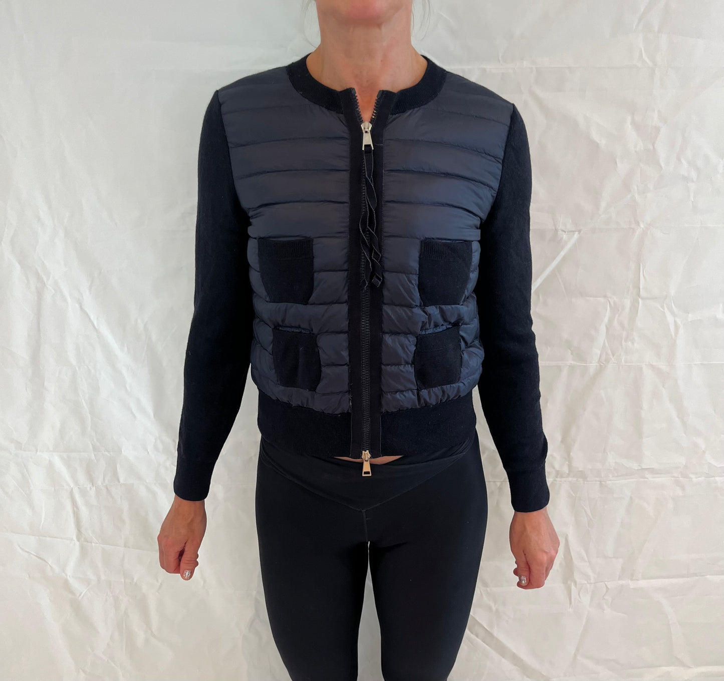 Moncler Tricot Cardigan Women's Blue