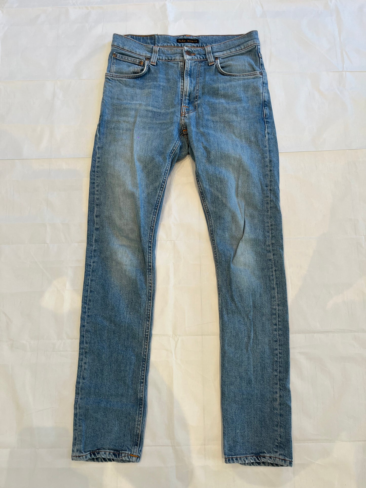 Nudie Lean Dean Jeans Light Blue Men's