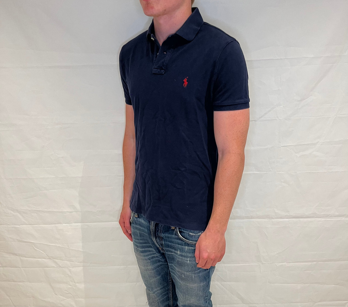 Polo Ralph Lauren Custom Fit Polo Blue Men's
