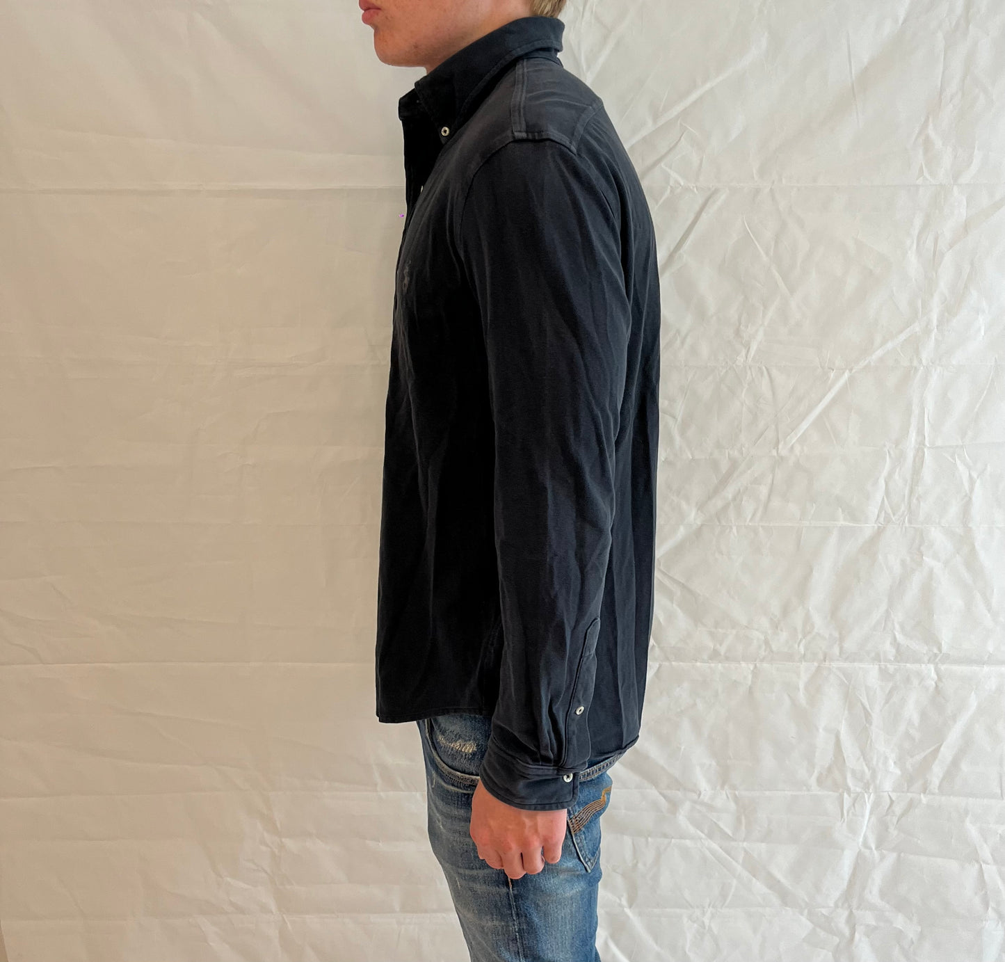Polo Ralph Lauren Featherweight Mesh Shirt Grey Men's