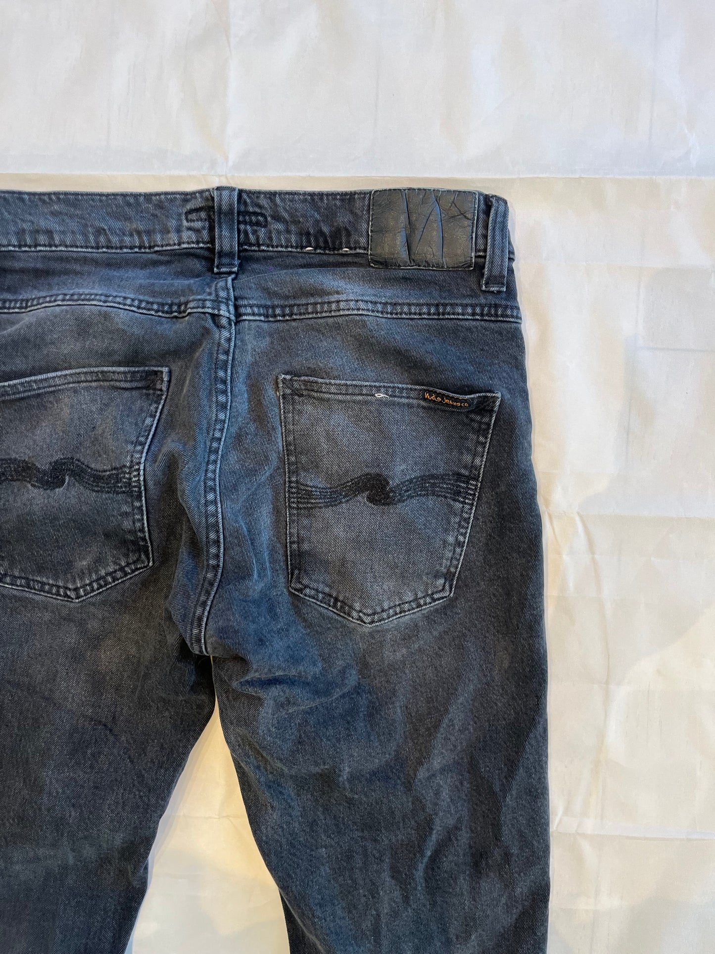 Nudie Grim Tim Jeans Black Men's