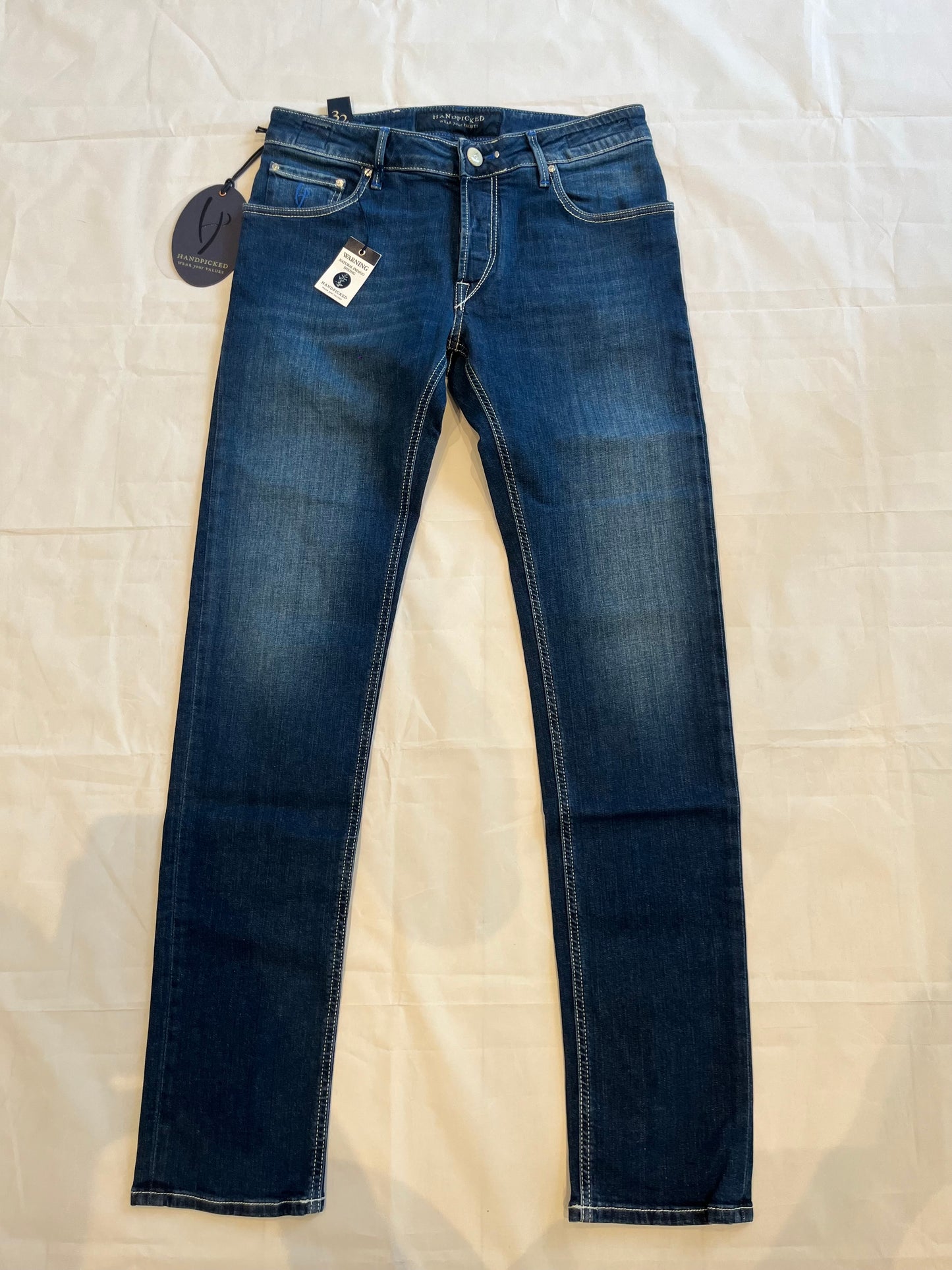 Handpicked Slim Fit Orvieto Jeans Blue Men's